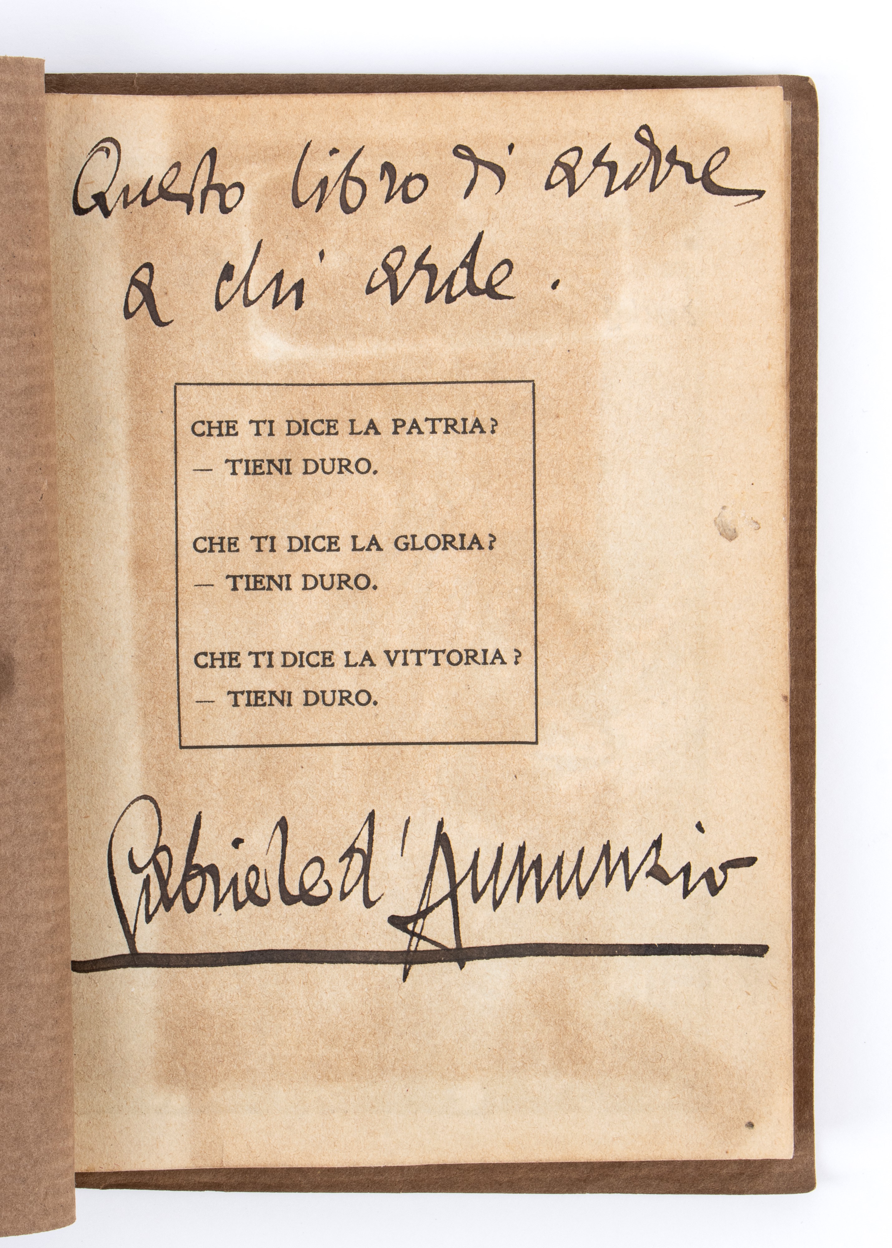 D'annunzio, Gabriele (pescara, 12 Marzo 1863 – Gardone Riviera, 1º Marzo 1938)