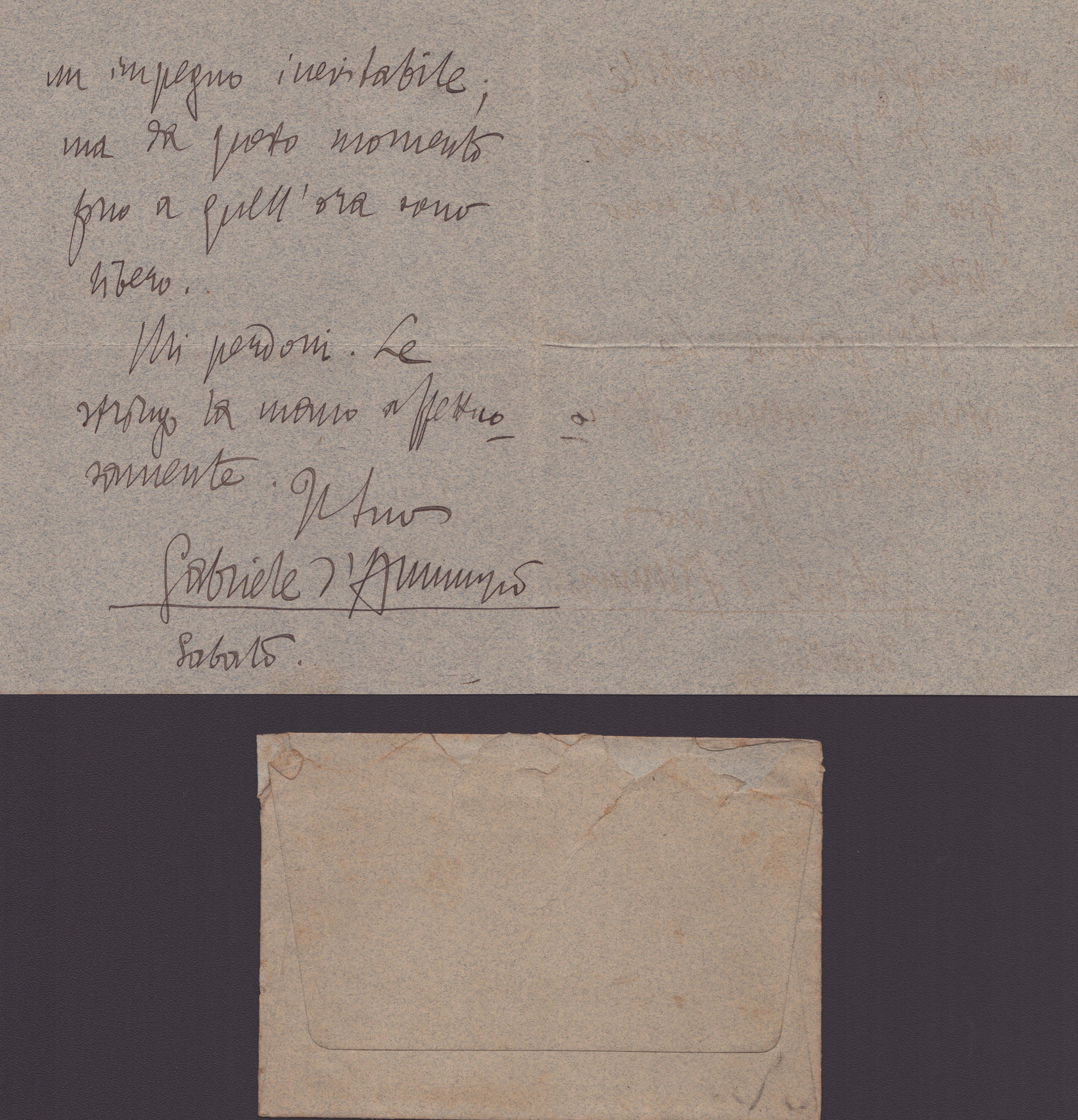D'annunzio, Gabriele (pescara, 12 Marzo 1863 – Gardone Riviera, 1 Marzo 1938)