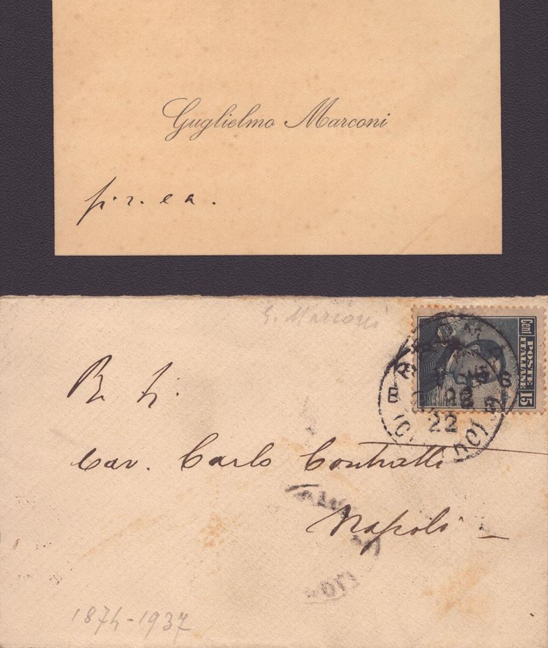 Marconi, Guglielmo (bologna, 25 Aprile 1874 – Roma, 20 Luglio 1937)