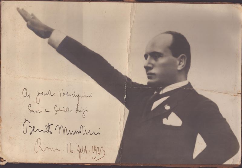 Mussolini, Benito (dovia di Predappio 1883 - Giulino di Mezzegra, Dongo, 1945)