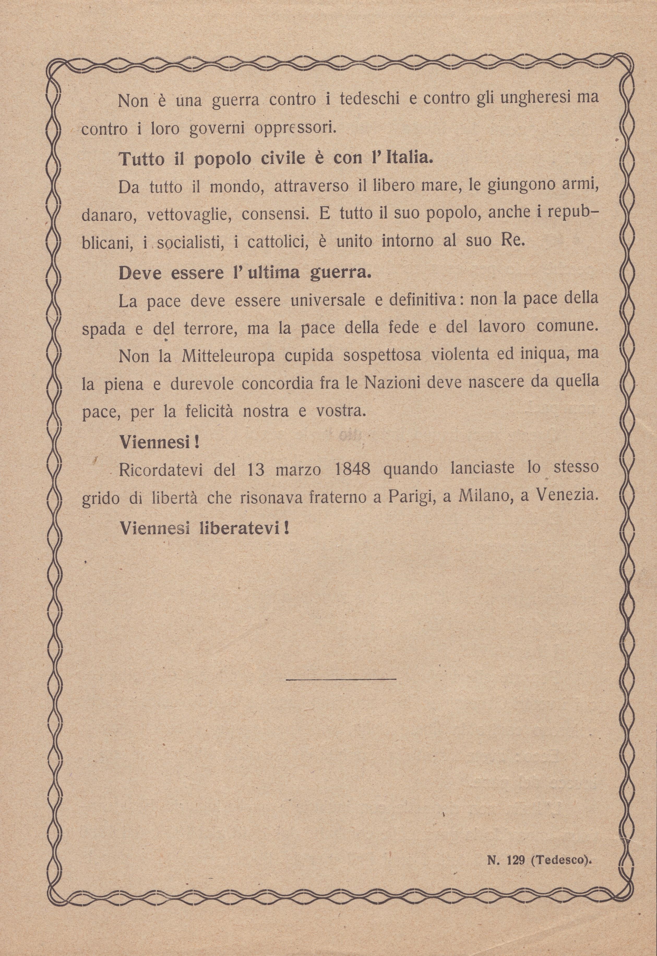 Dannunziana - Volo su Vienna