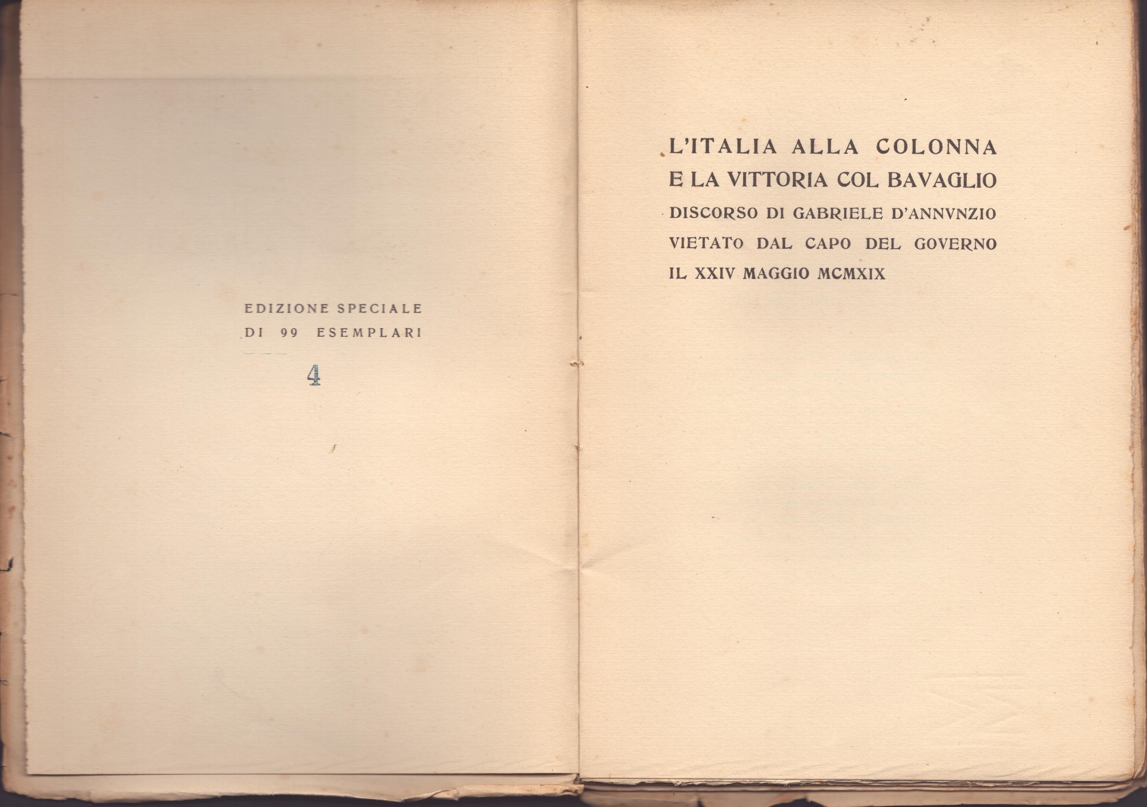 D'annunzio, Gabriele (Pescara, 12 marzo 1863 – Gardone Riviera, 1º marzo 1938)