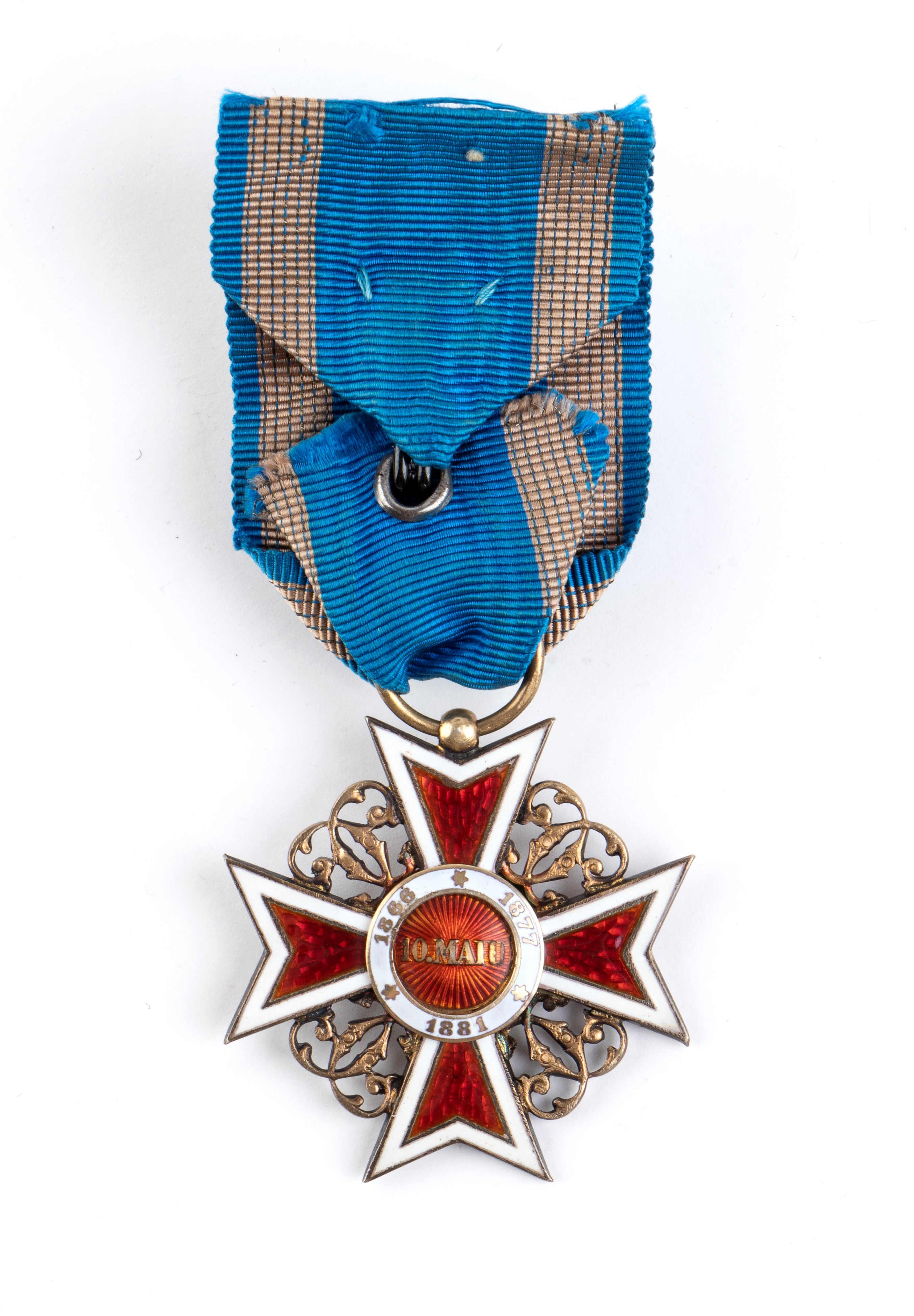 Romania, Regno, Ordine della Corona, IV Classe, Cavaliere Ufficiale