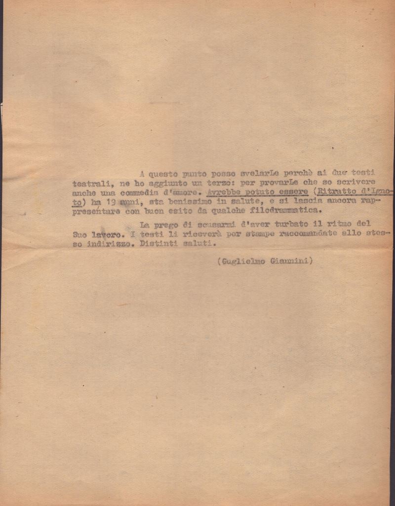 Montale, Eugenio (genova 1896 - Milano 1981) Guglielmo Giannini (pozzuoli 1891 - Roma 1960) : Let...