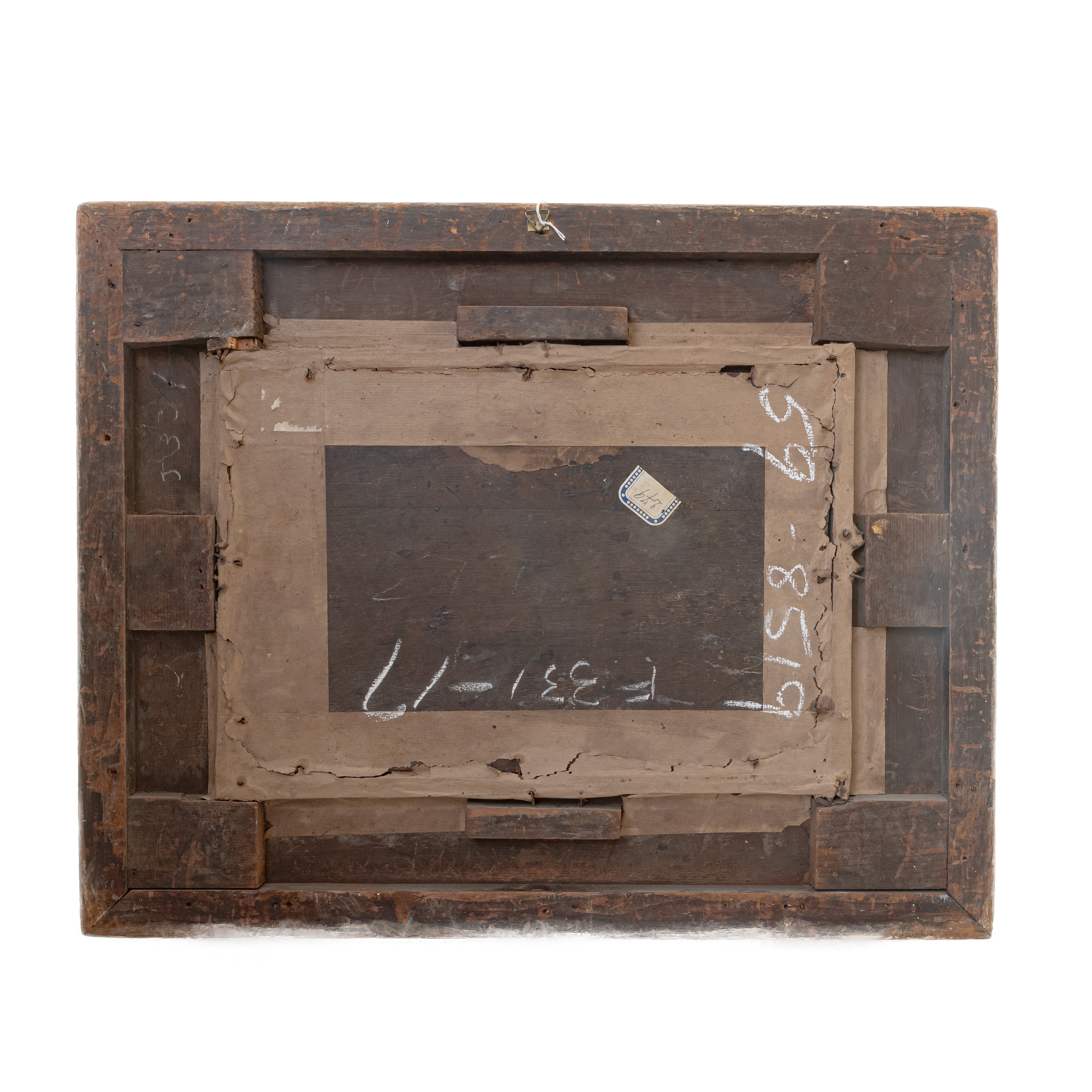 Scorcio di paesaggio con pastore e mucche