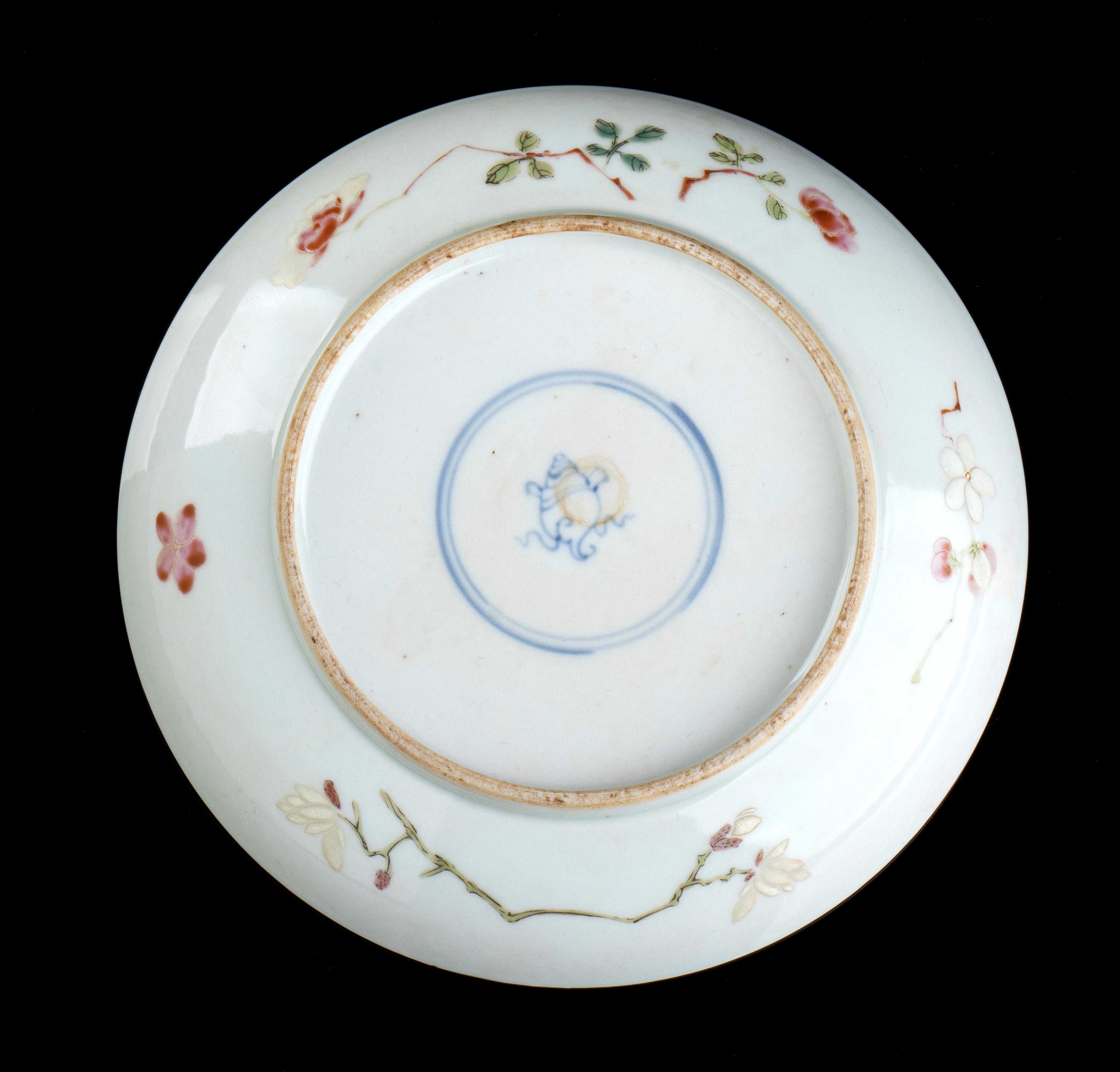 PICCOLO PIATTO IN PORCELLANA 'FAMIGLIA VERDE'