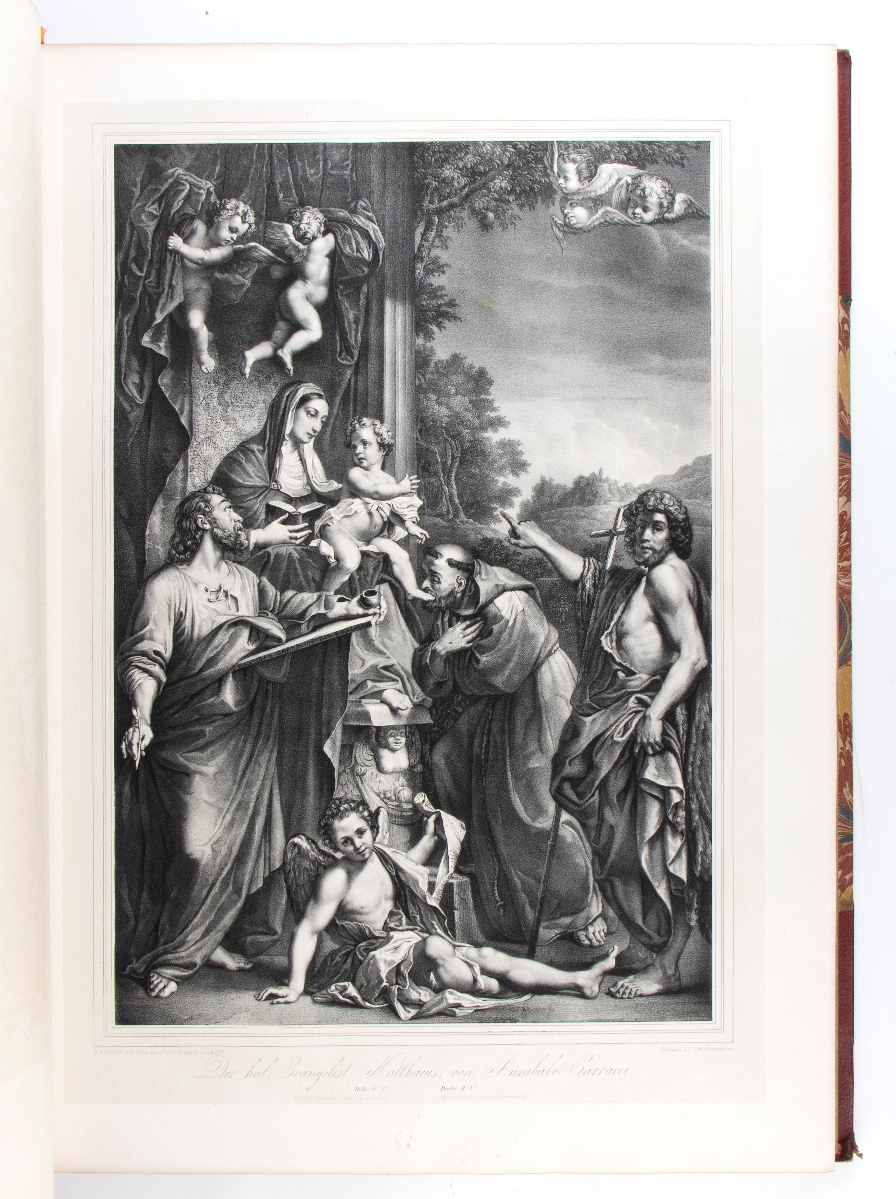 Die Vorzüglichsten Gemälde Der Königlichen Galerie in Dresden. Dresden 1836