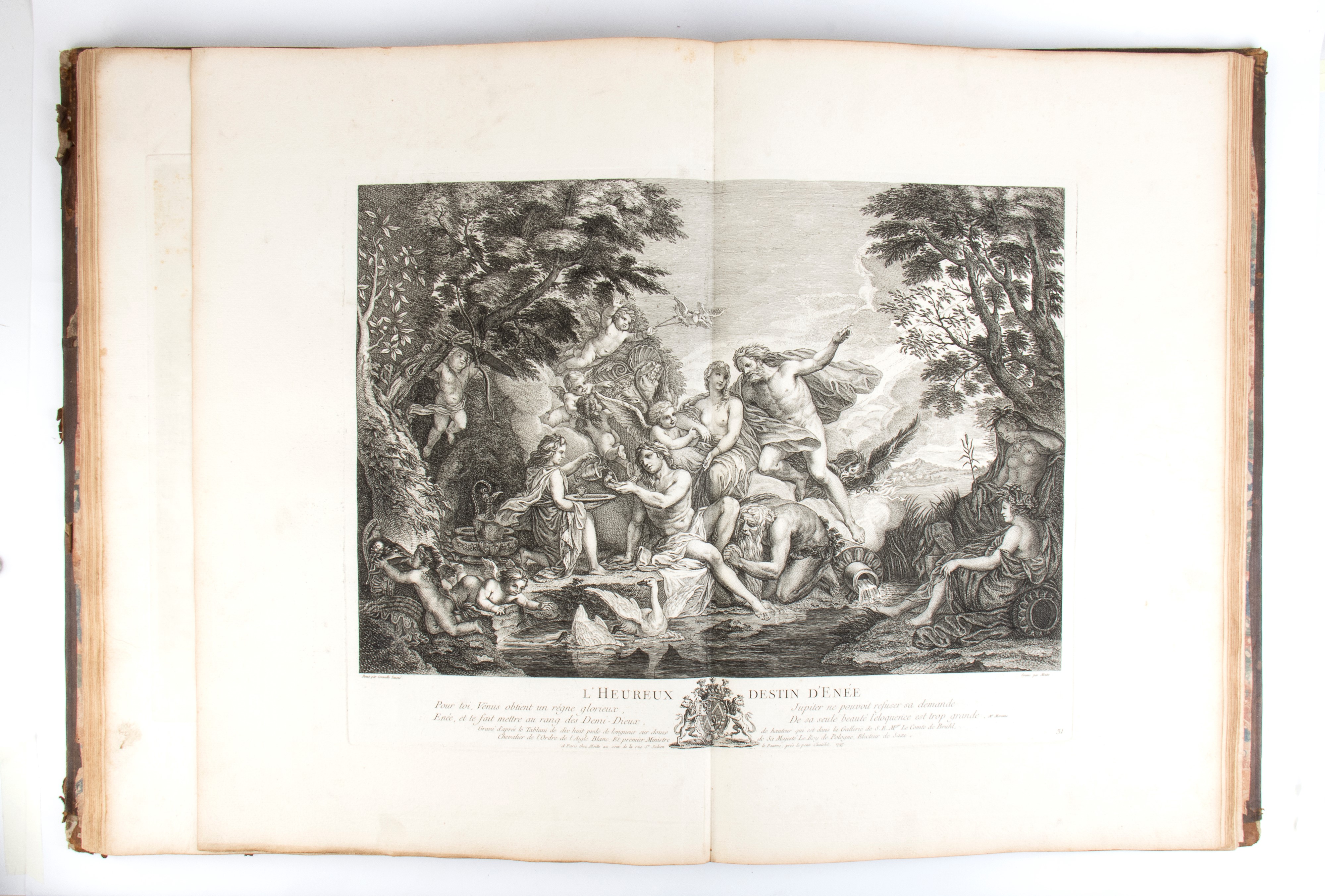 Recueil D'estampes Gravées D'aprez Les Tableaux De la Galerie Et Du Cabinet De S.e. Mr le Comte D...