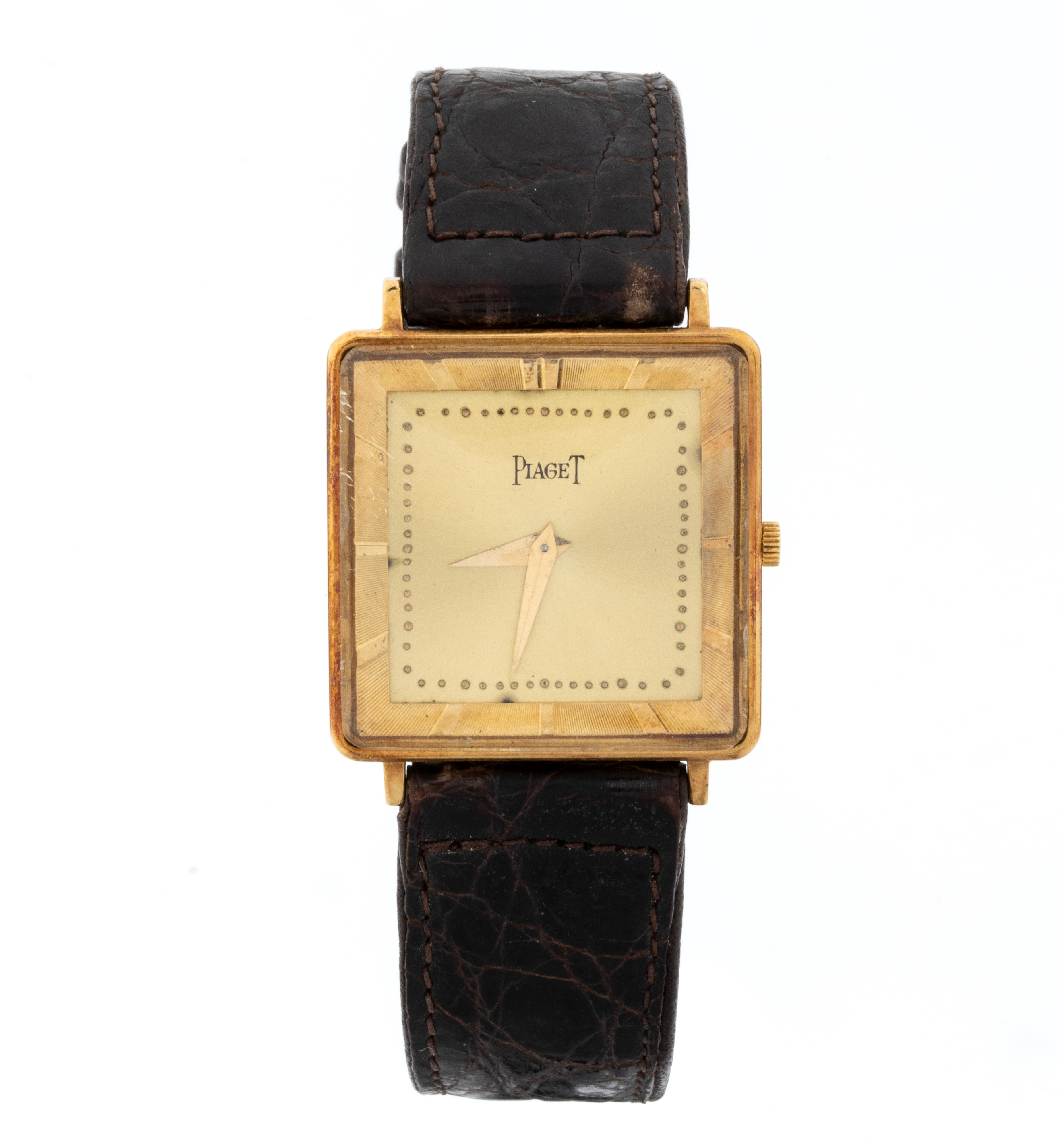 PIAGET 18k gold wristwatch. 1960s Auction Modern and