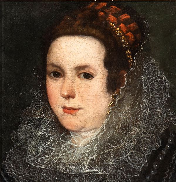 Artista fiammingo, XVII secolo - Portrait of a Lady