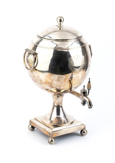 Samovar Gerorgiano Inglese in Argento