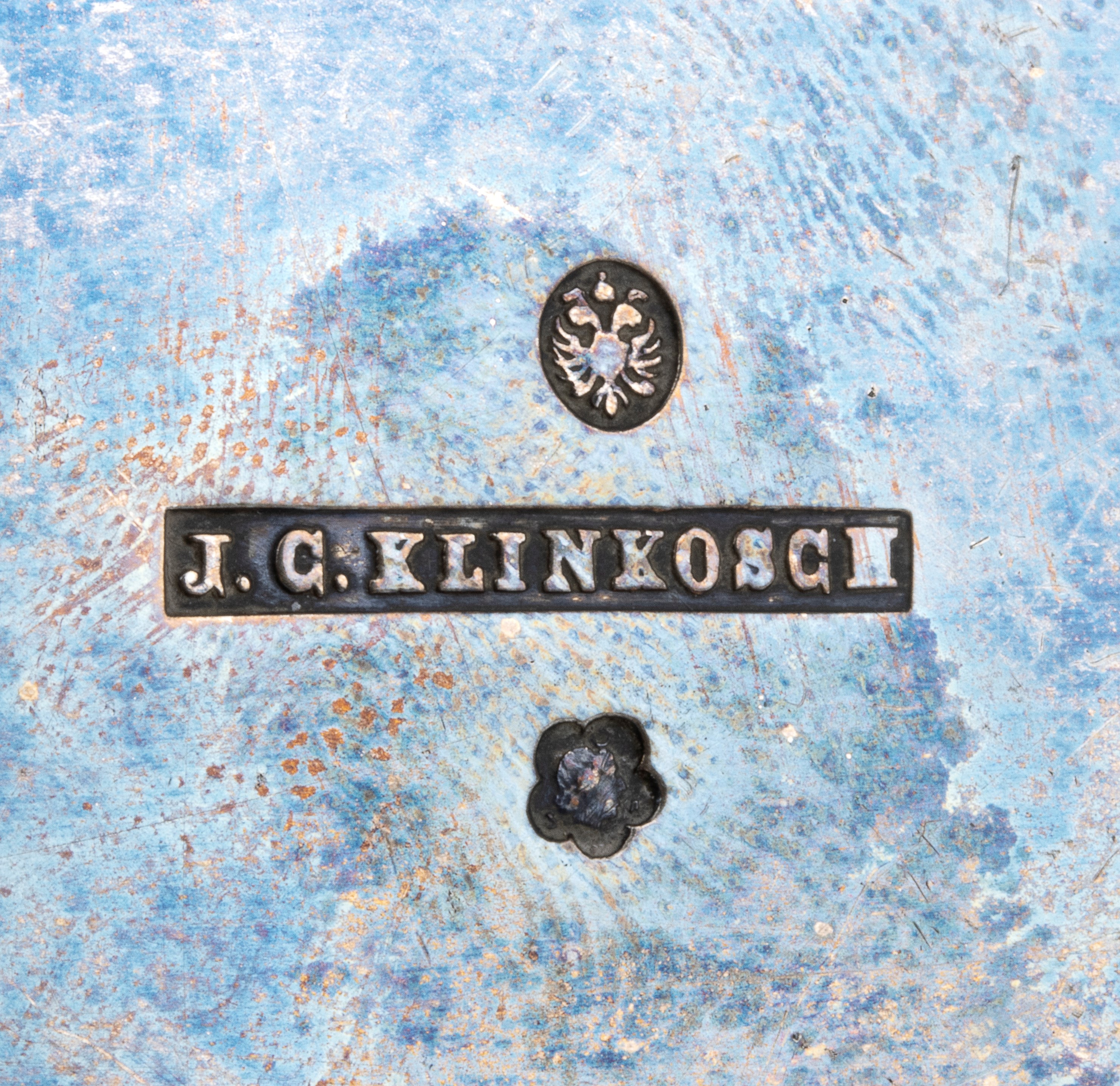 Josef Carl Klinkosch - Cestino Austro-ungherese in Argento