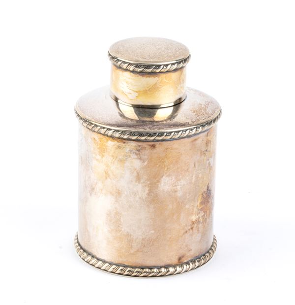 Atkin Brothers - English Victorian sterling silver tea caddy