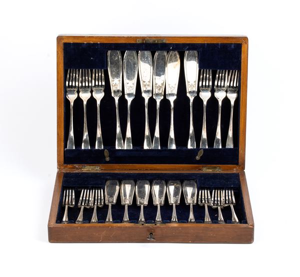 Cutlery service  for twelve ,