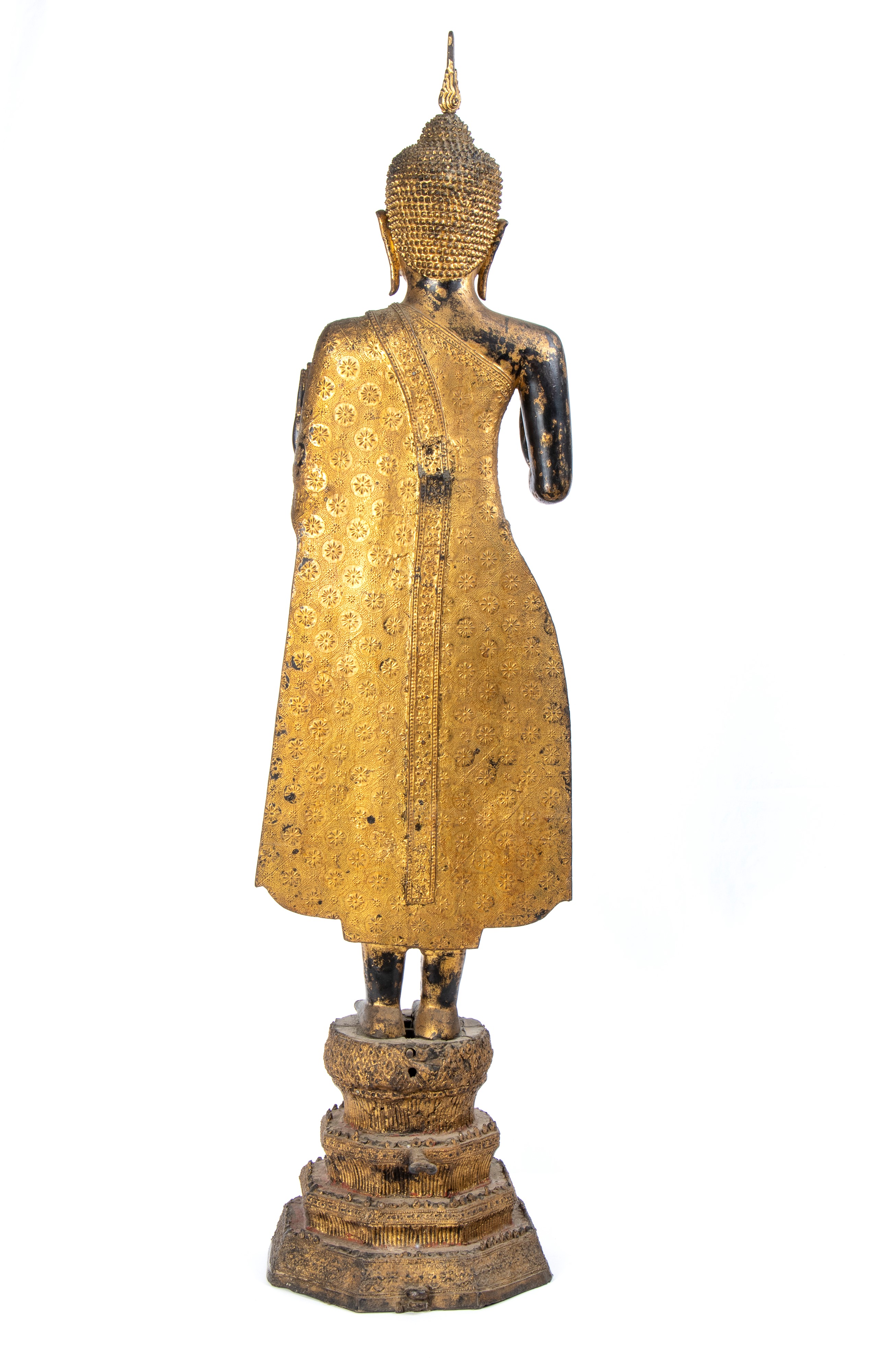BUDDHA STANTE IN BRONZO