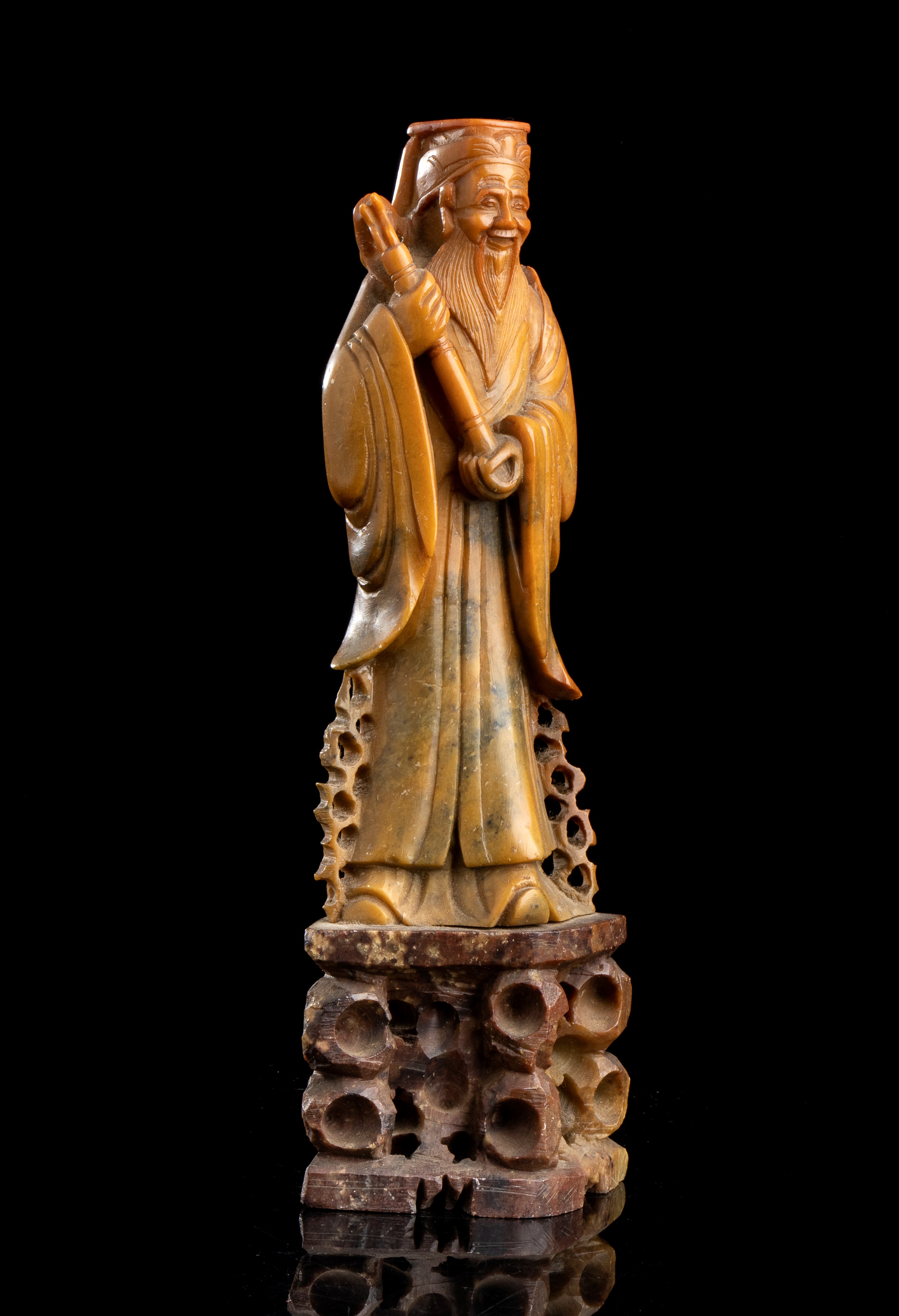 DIVINITÀ IN PIETRA SAPONARIA