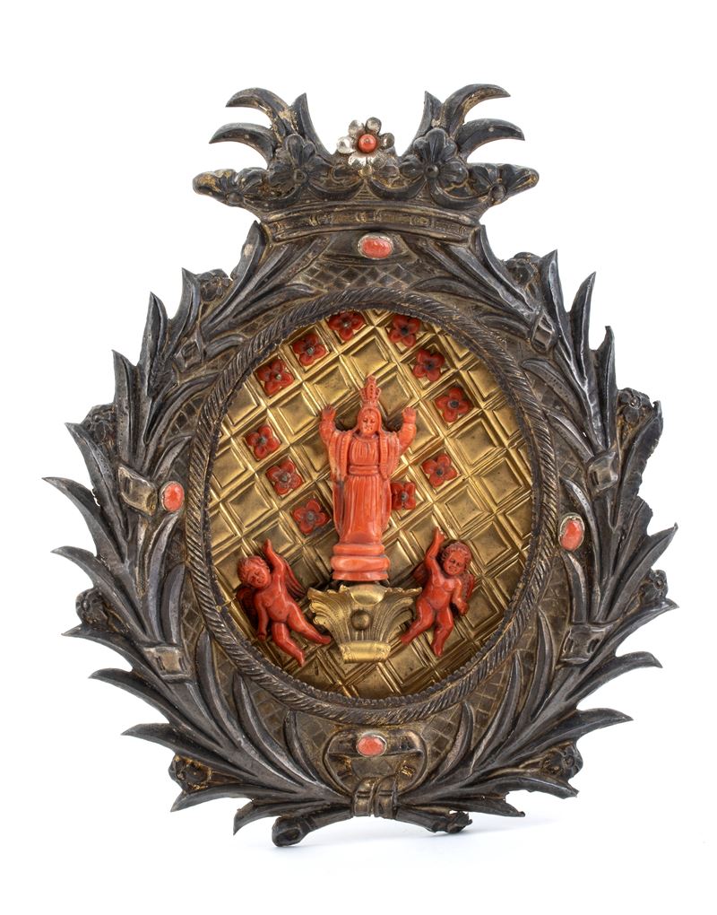 Maestranze Trapanesi - Madonna Assunta con Putti in Corallo