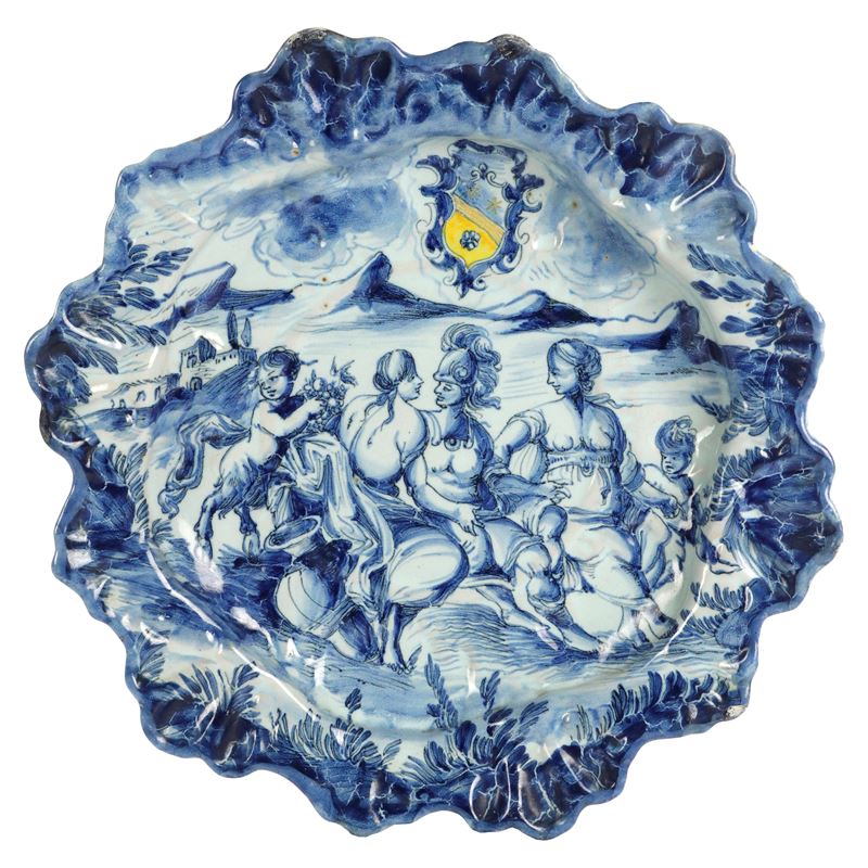 Piatto in Ceramica da Parata,