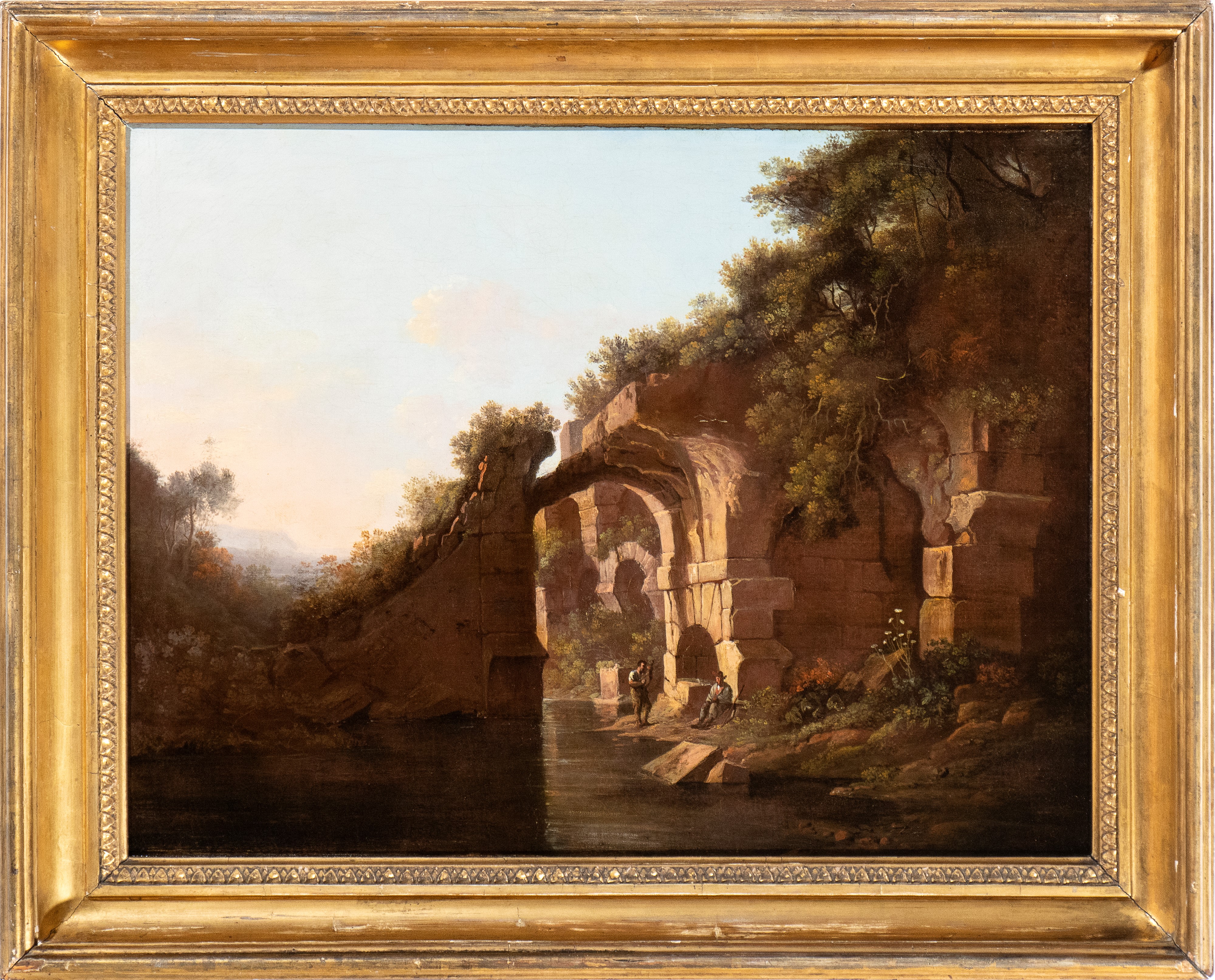 Alexander Nasmyth - Paesaggio con Ruderi e Figure