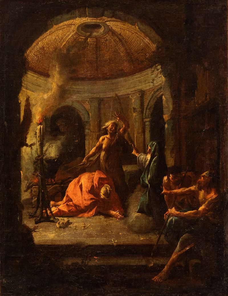 Paul Troger - Re Saul e la Strega di Endor