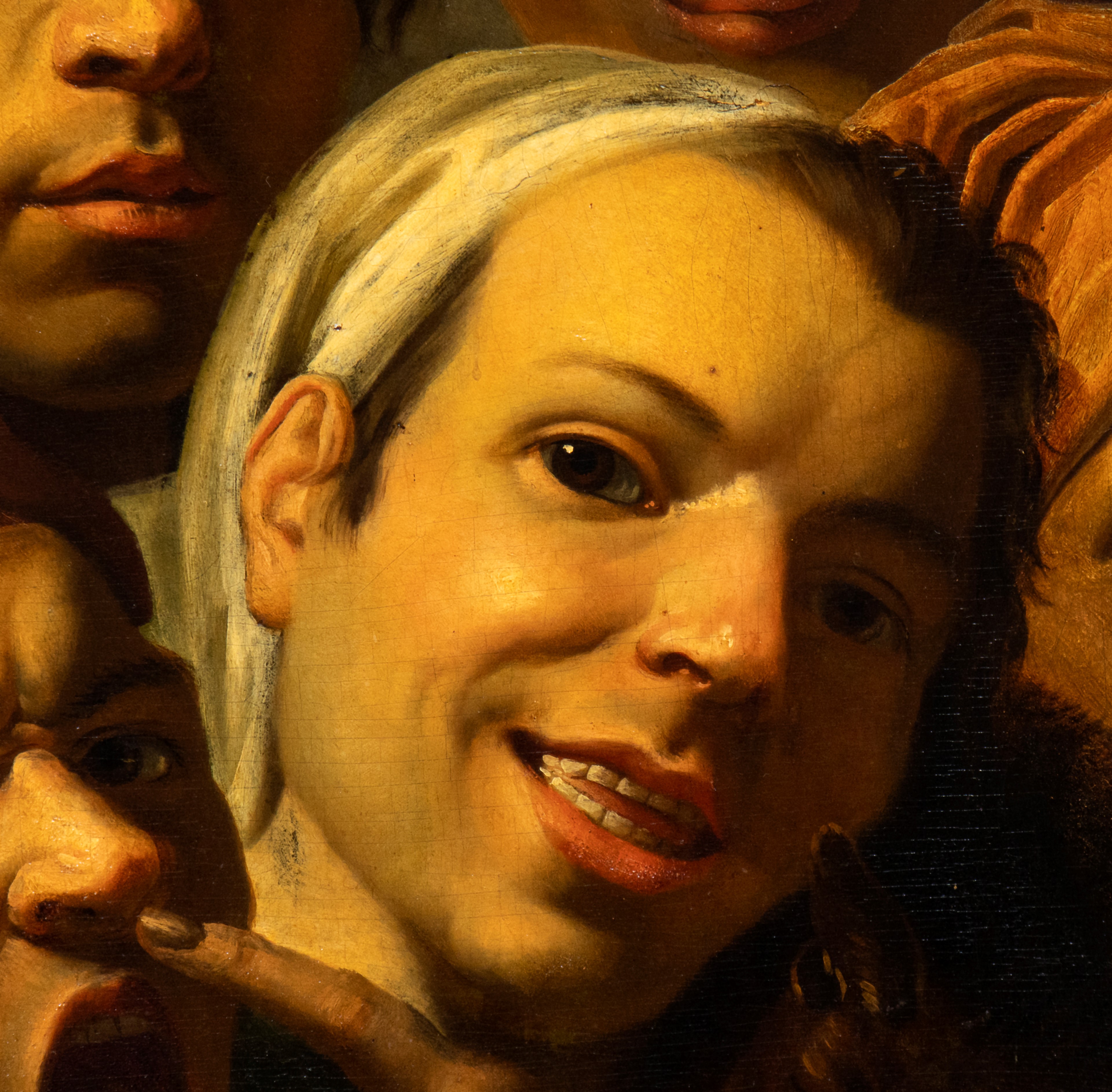 Artista Napoletano, XVIII Secolo - Studio di Teste di Carattere (i Peccati Capitali)