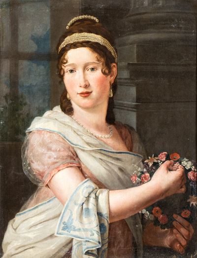 Ritratto di Gentildonna in Veste di Flora