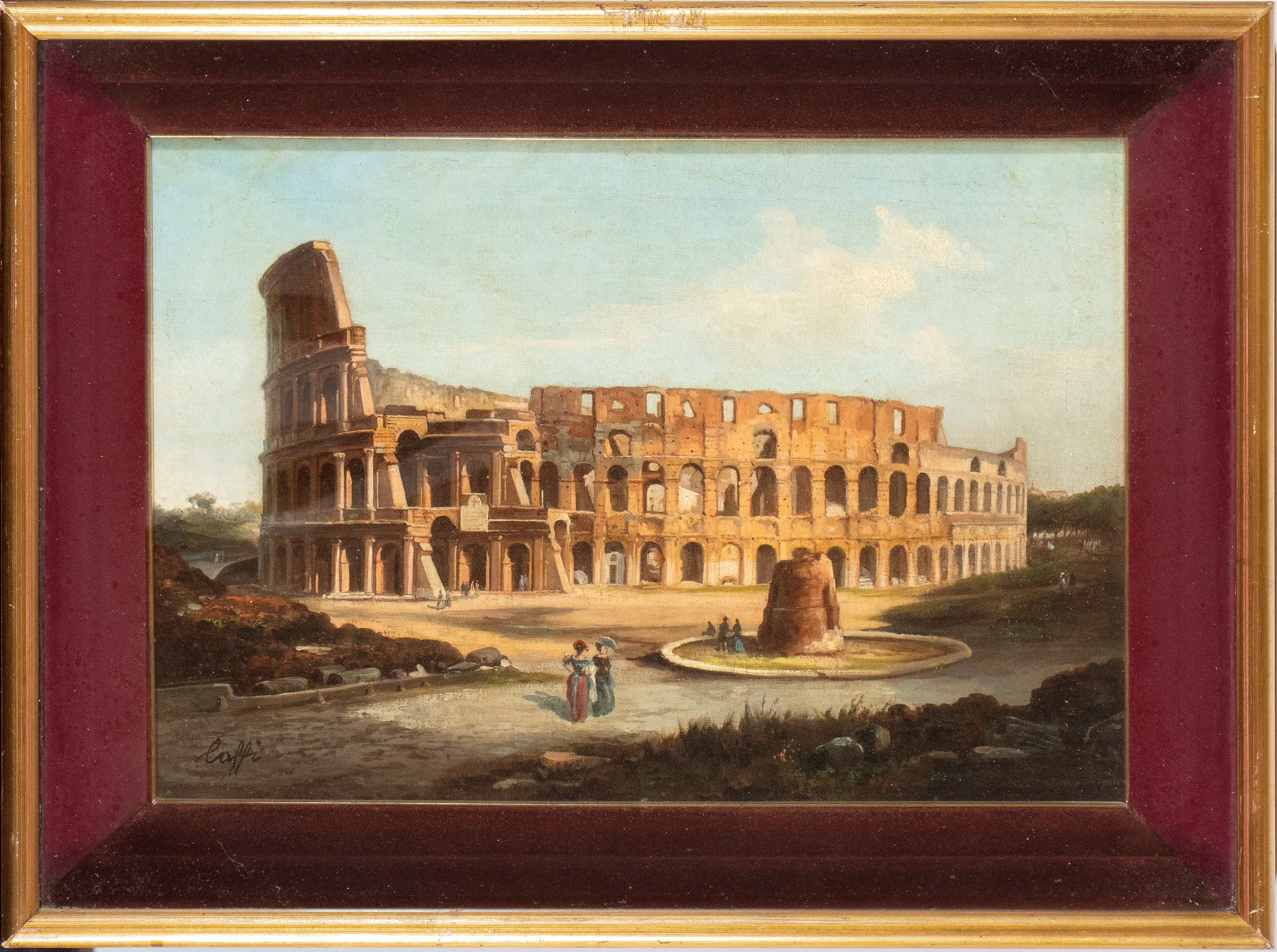 Ippolito Caffi - Veduta del Colosseo
