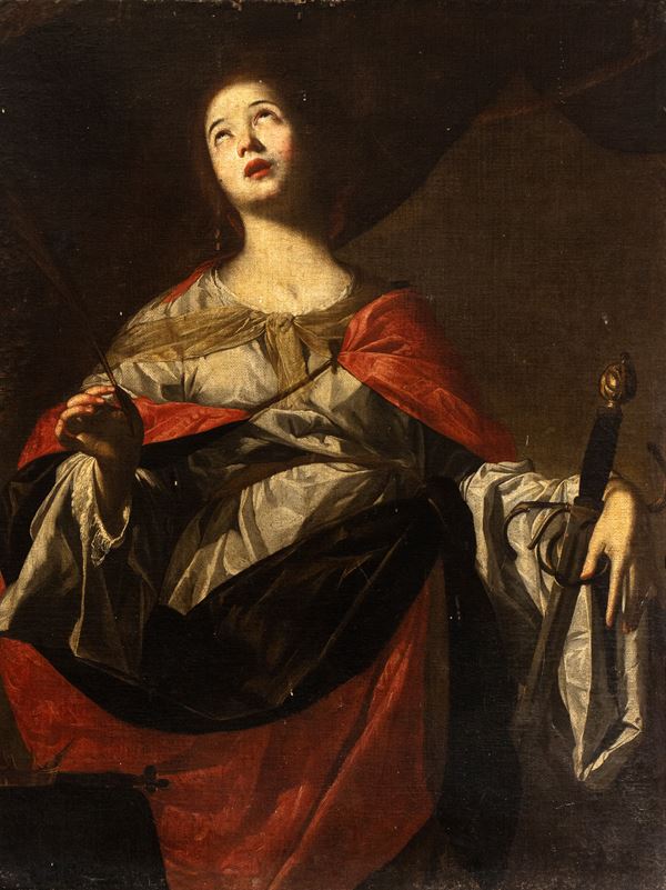 Bernardo Cavallino - Saint Catherine of Alexandria