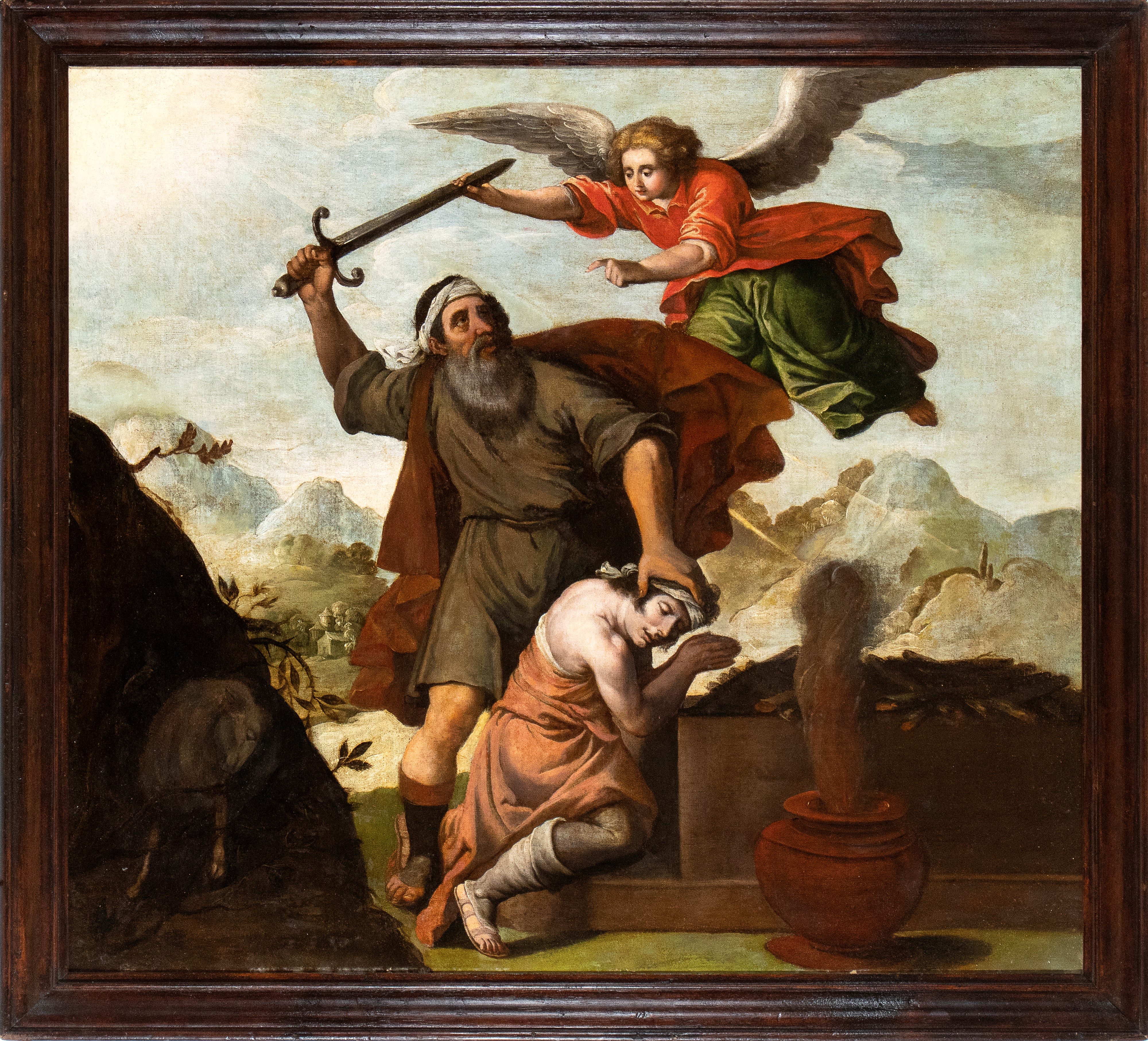 Scuola Sivigliana, XVII Secolo - Il Sacrificio di Isacco