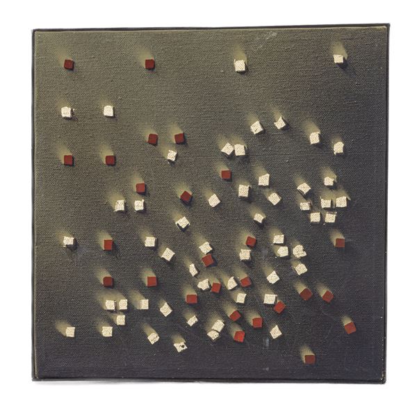 SANDRO SANNA : Without title  (1997)  - Mixed media on canvas - Auction Smart Auction: furniture, paintings, sculptures, silver and more at affordable prices - Bertolami Fine Art - Casa d'Aste