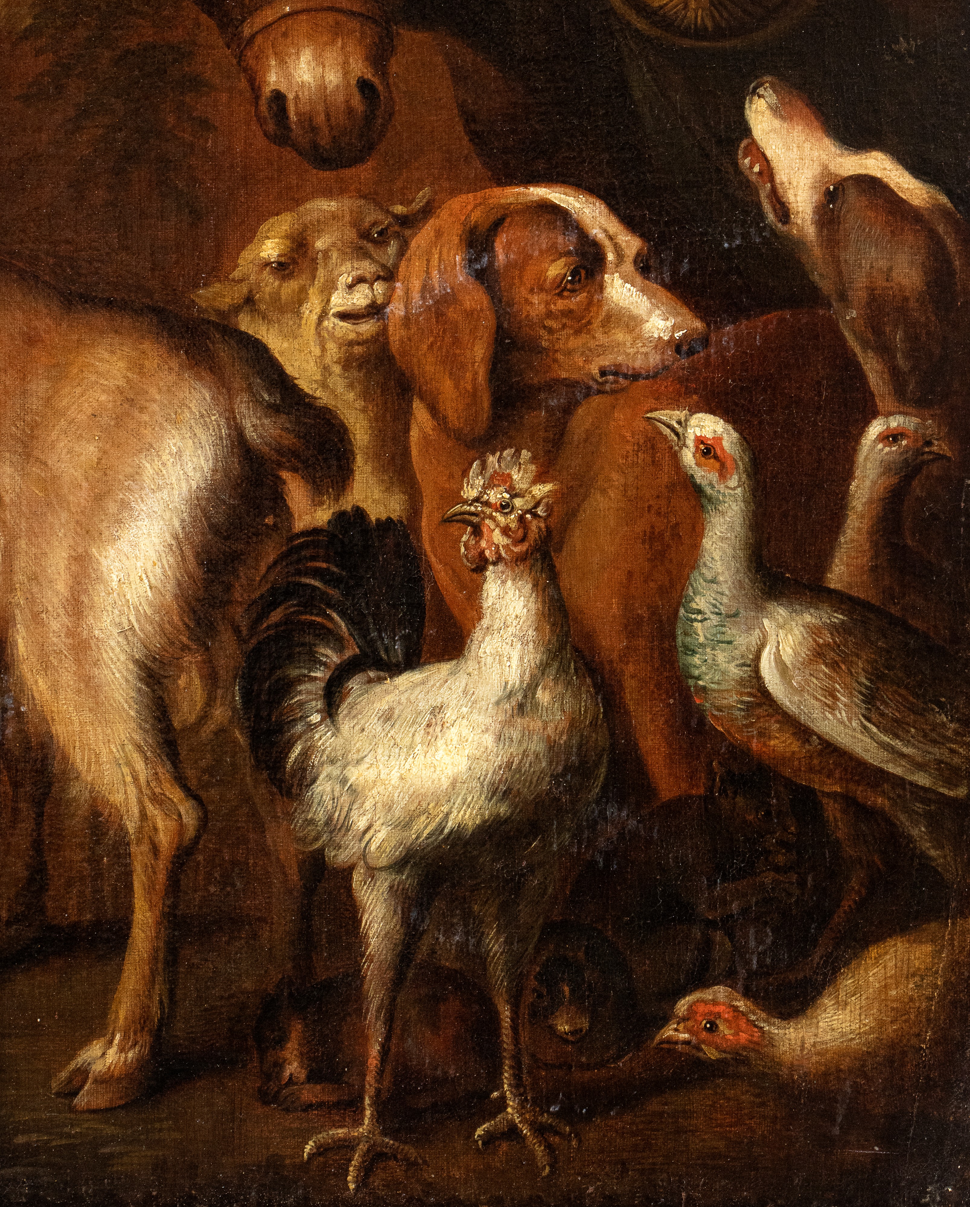 Artista Genovese, Fine XVII - Inizio XVIII Secolo - Abramo e la Sua Famiglia Partono per Canaan