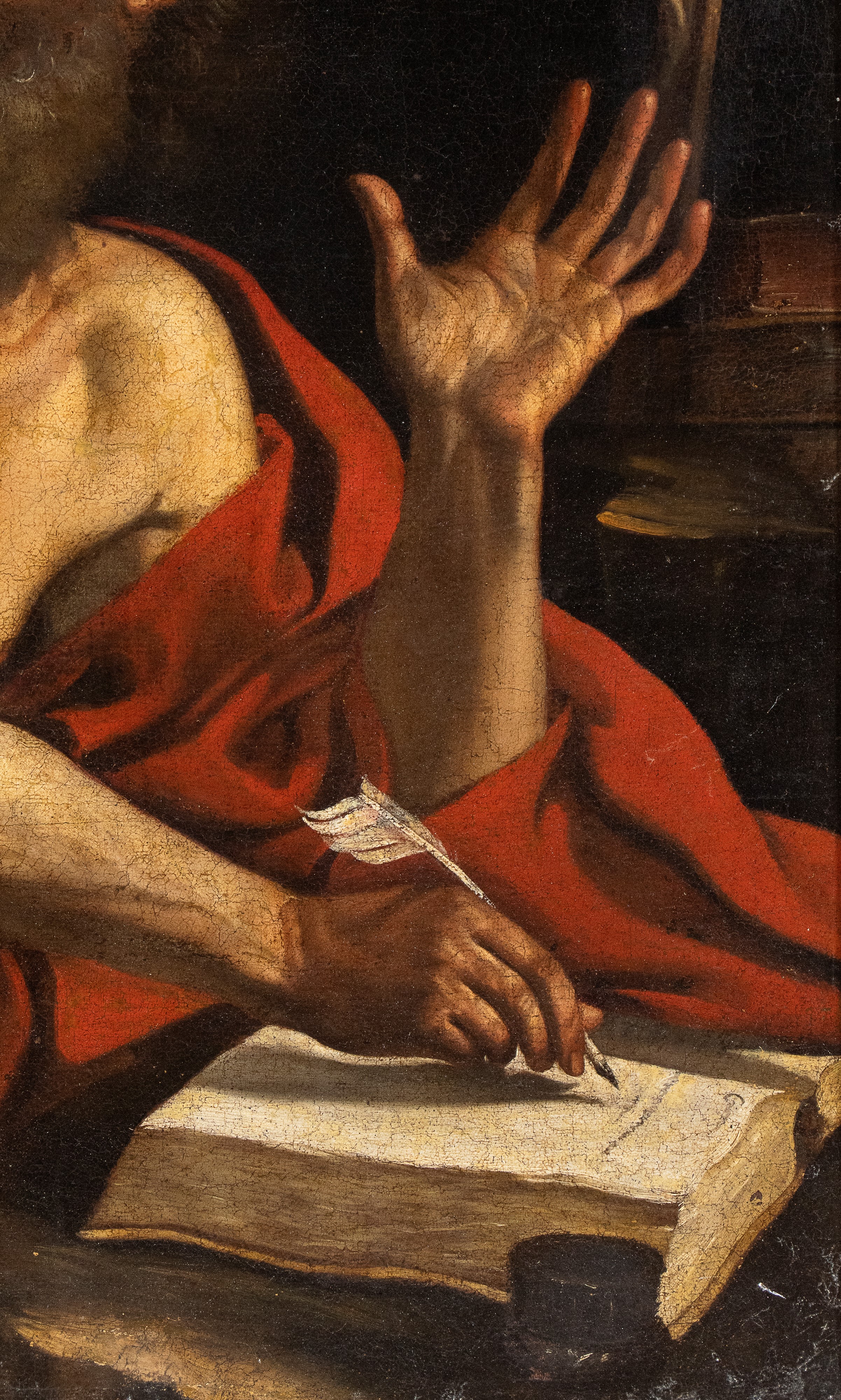 Giovanni Francesco Barbieri Guercino - San Girolamo Penitente nel Deserto