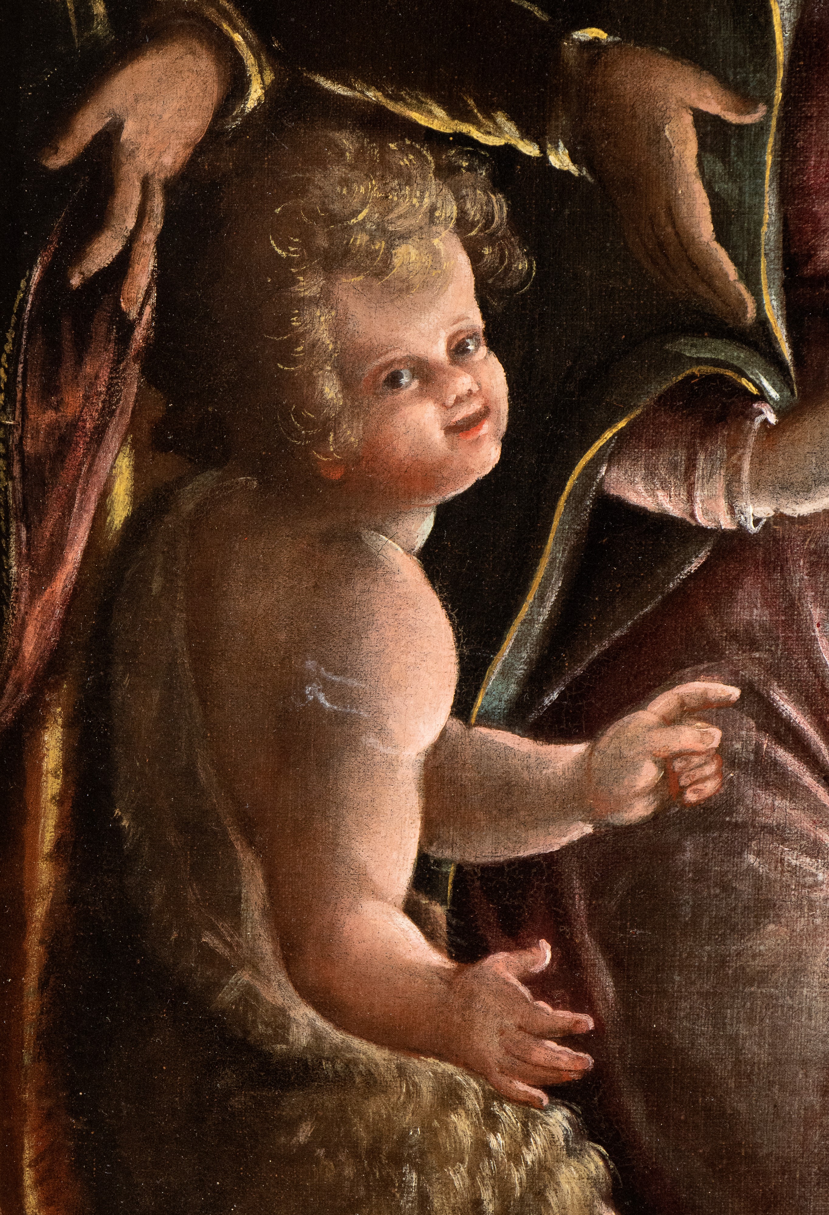 Scuola Cremonese, Fine XVI - Inizio XVII Secolo - Adorazione dei Pastori