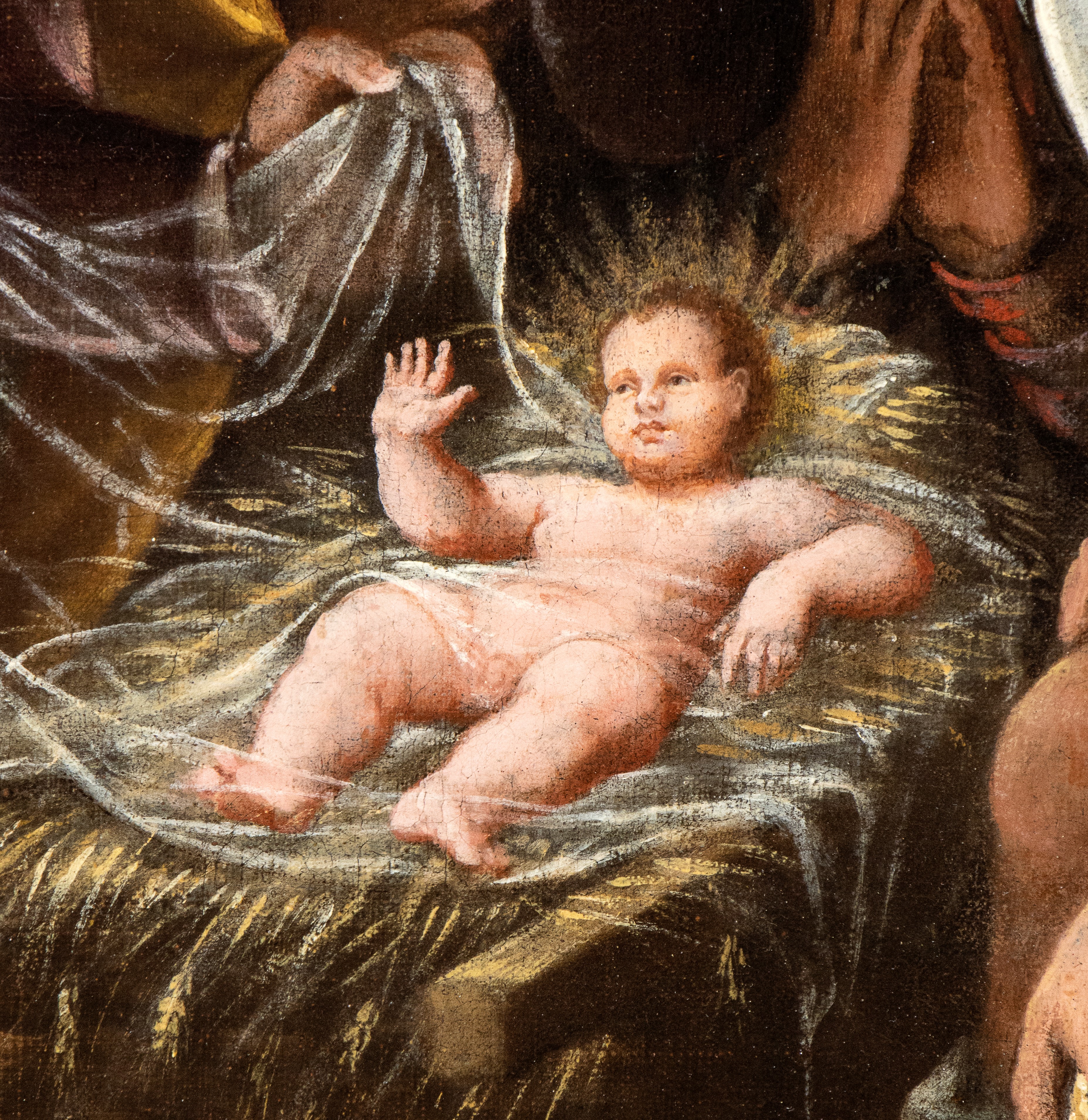 Scuola Cremonese, Fine XVI - Inizio XVII Secolo - Adorazione dei Pastori