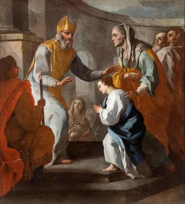 Pietro Bardellino - The Presentation of the Virgin at the Temple
