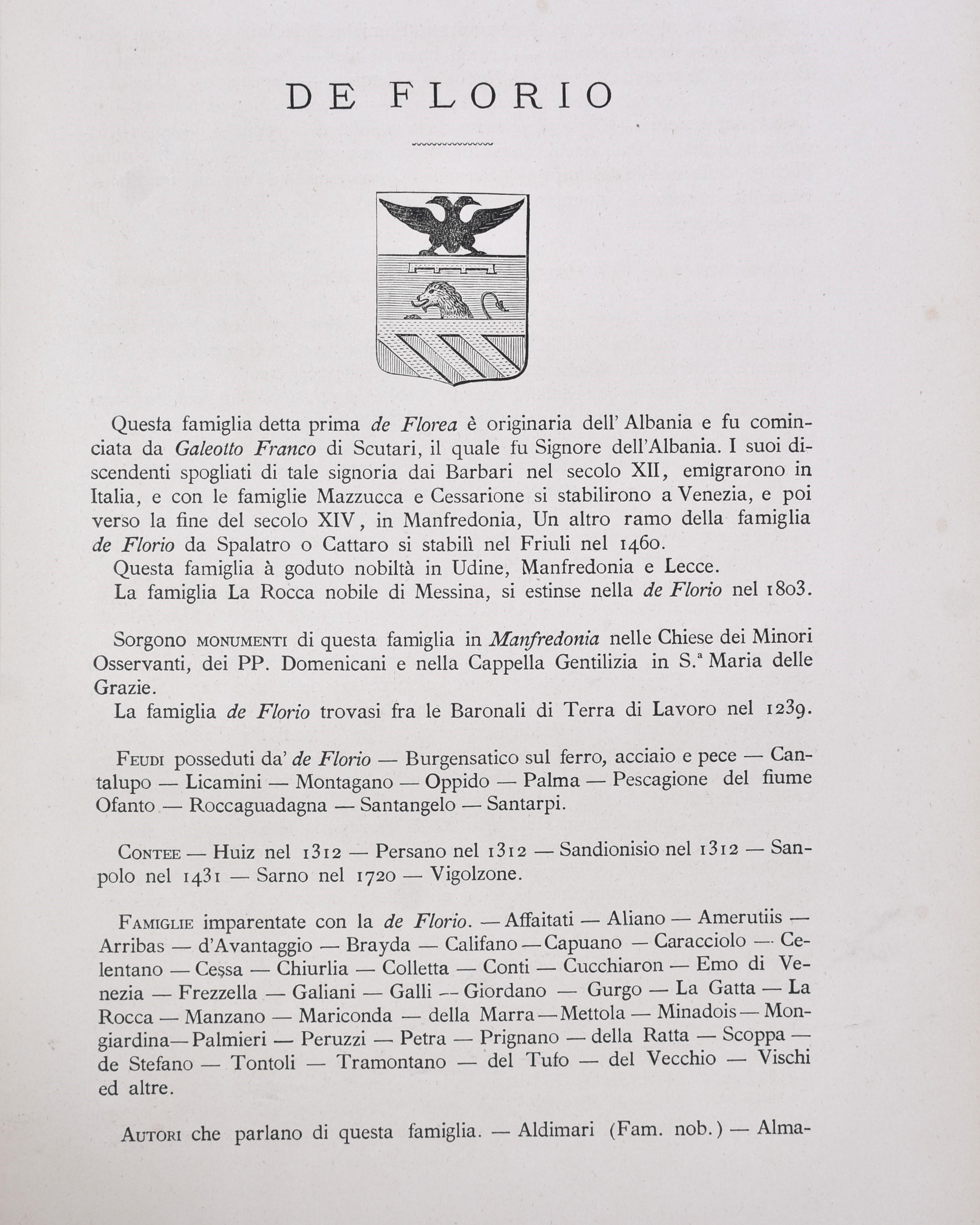 “codice Feudale della Serenissima Repubblica di Venezia “ per i Fiflioli di Z. Antonio Pinelli St...