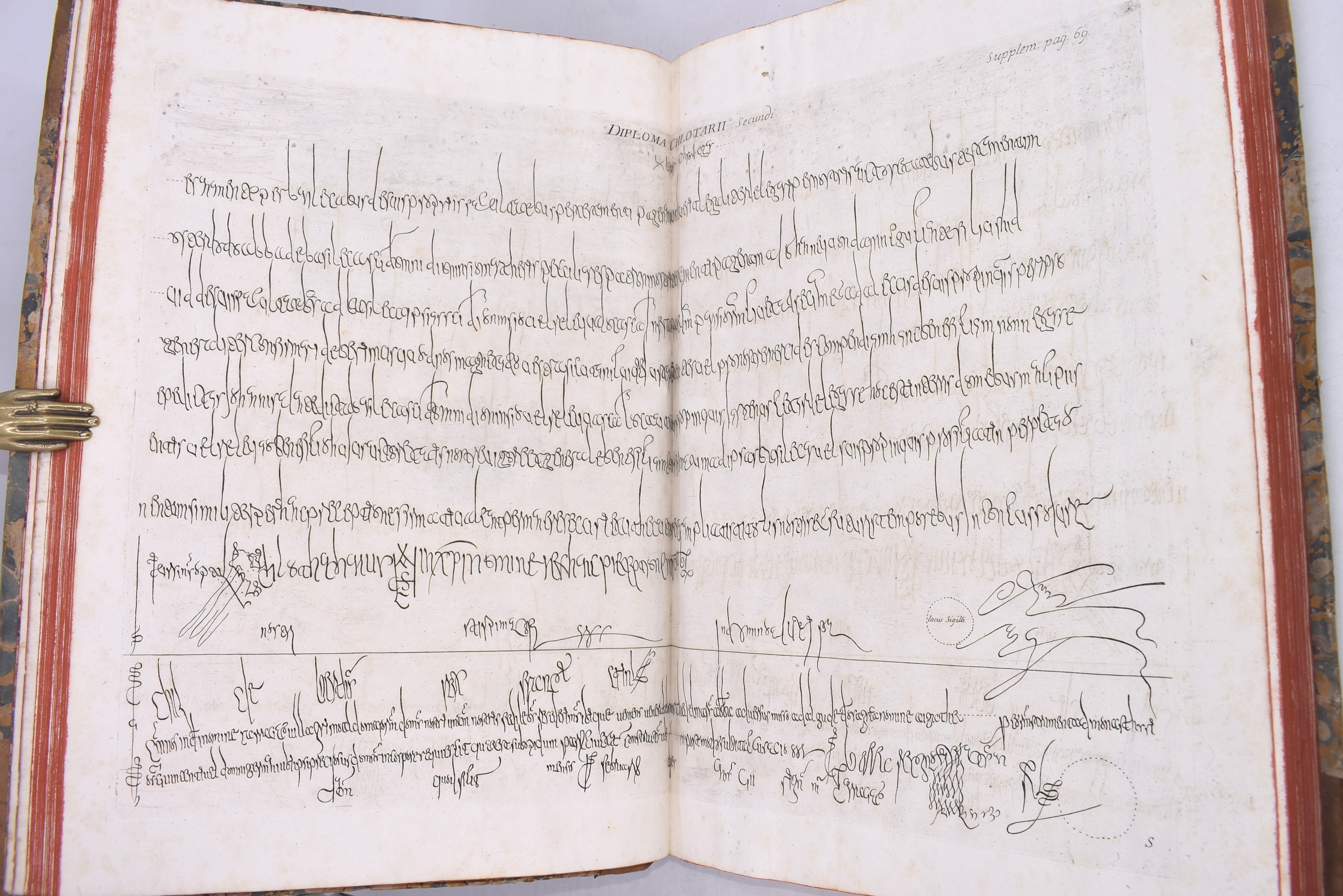 Mabillon, Jean. “de Re Diplomatica Libri Vi ...” T. i e II Ex Typographia Vincentii Ursini . Neap...