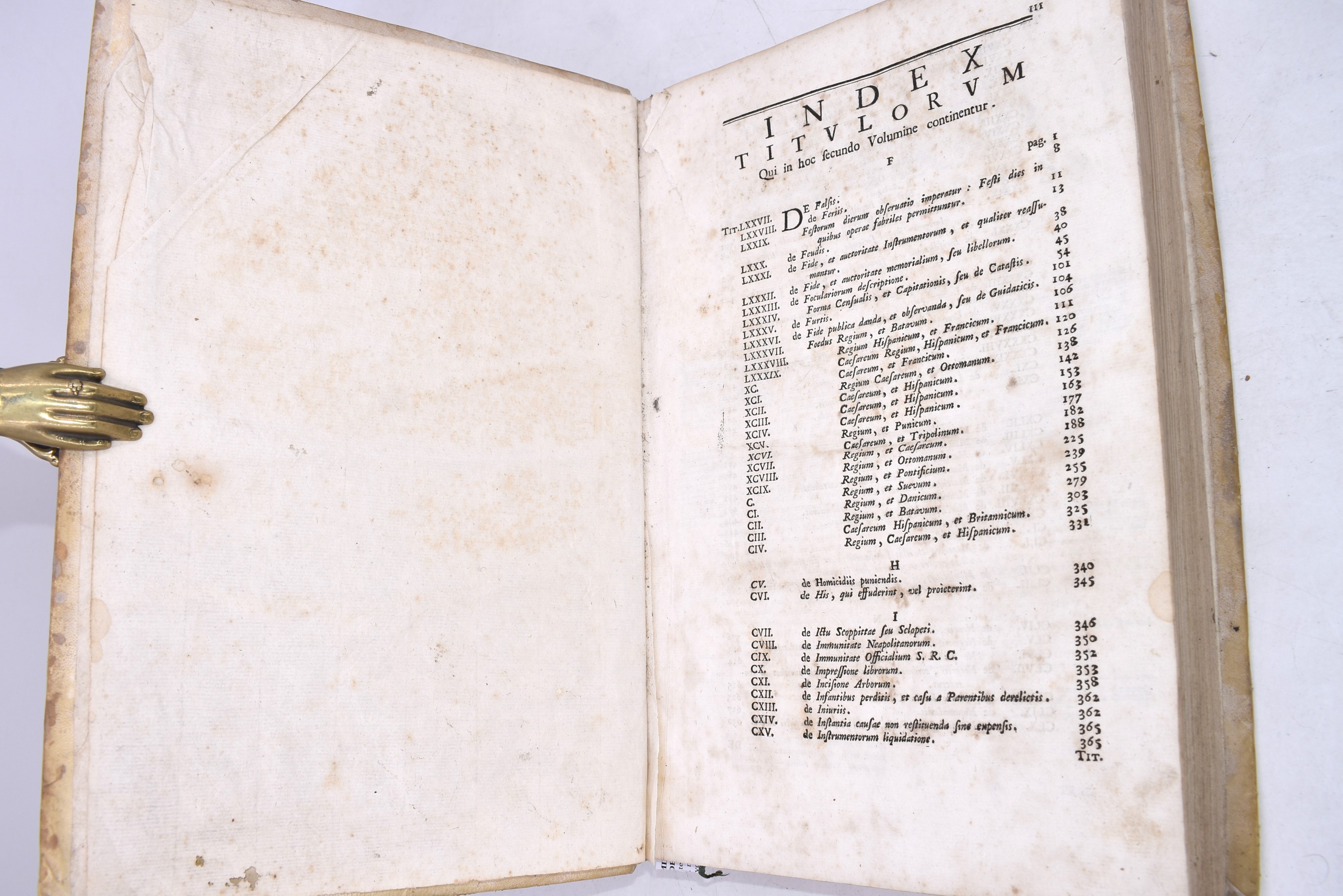Vario, Domenico Alfeno (1729-ca.1794): Pragmaticae Edicta Decreta Interdicta Regiaeque Sanctiones...