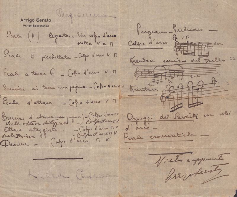 Serrato, Arrigo (bologna, 7 Febbraio 1877 – Roma, 27 Dicembre 1948)