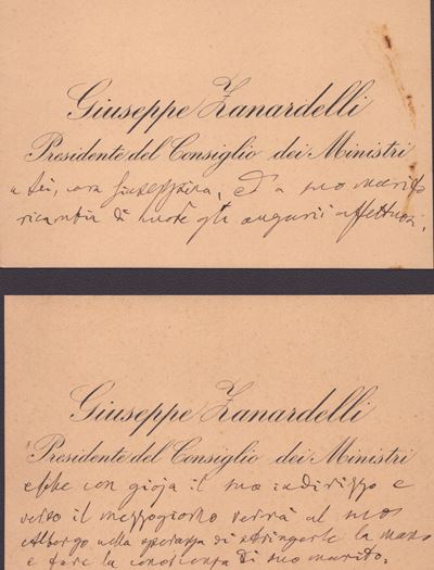 Zanardelli, Giuseppe (brescia, 26 Ottobre 1826 – Toscolano Maderno, 26 Dicembre 1903)
