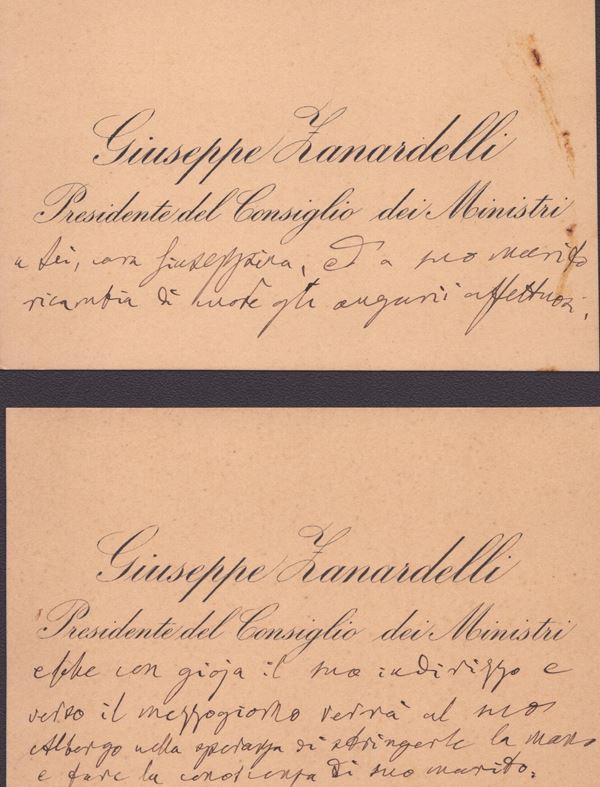 Zanardelli, Giuseppe (Brescia, 26 ottobre 1826 – Toscolano Maderno, 26 dicembre 1903)