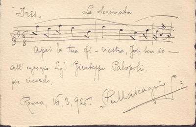 Mascagni, Pietro (livorno, 7 Dicembre 1863 – Roma, 2 Agosto 1945)