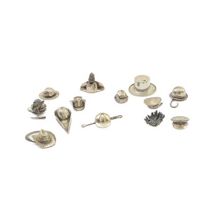 Collezioni Tredici Copricapo in Argento 800/1000