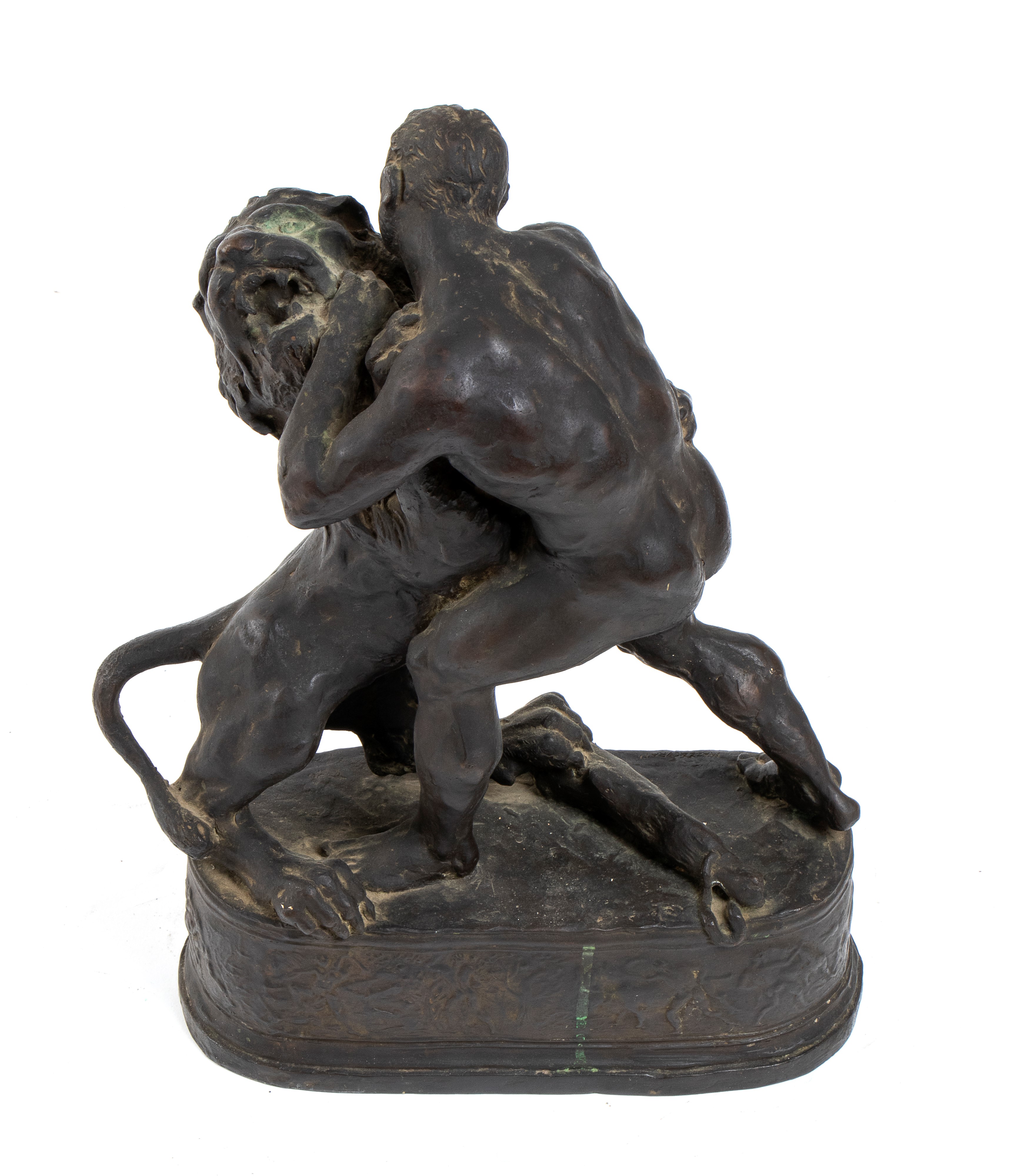 Ercole con leone di Nemea