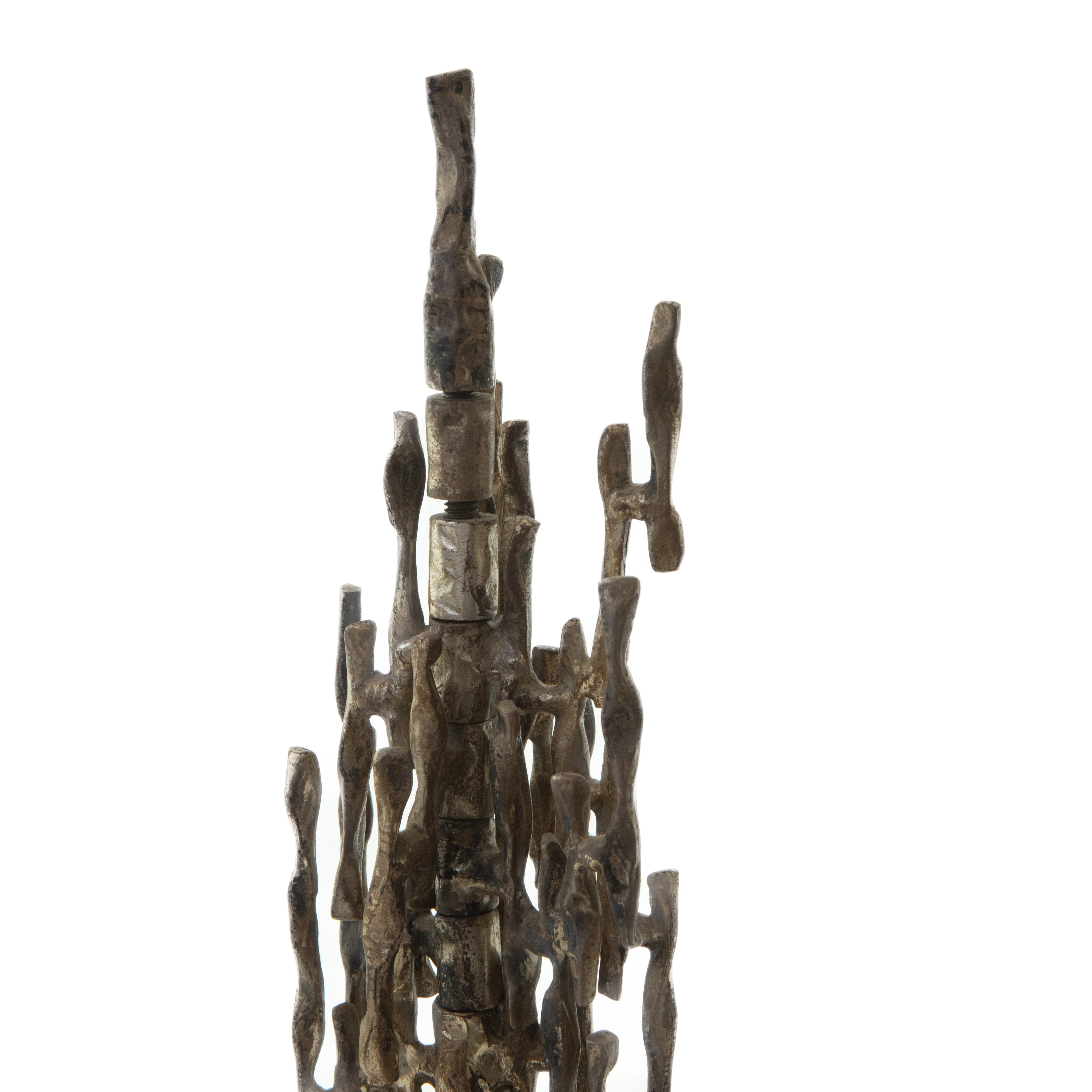 Fabio Sinisca - "struttura Variabile " , Scultura Concettuale in Bronzo