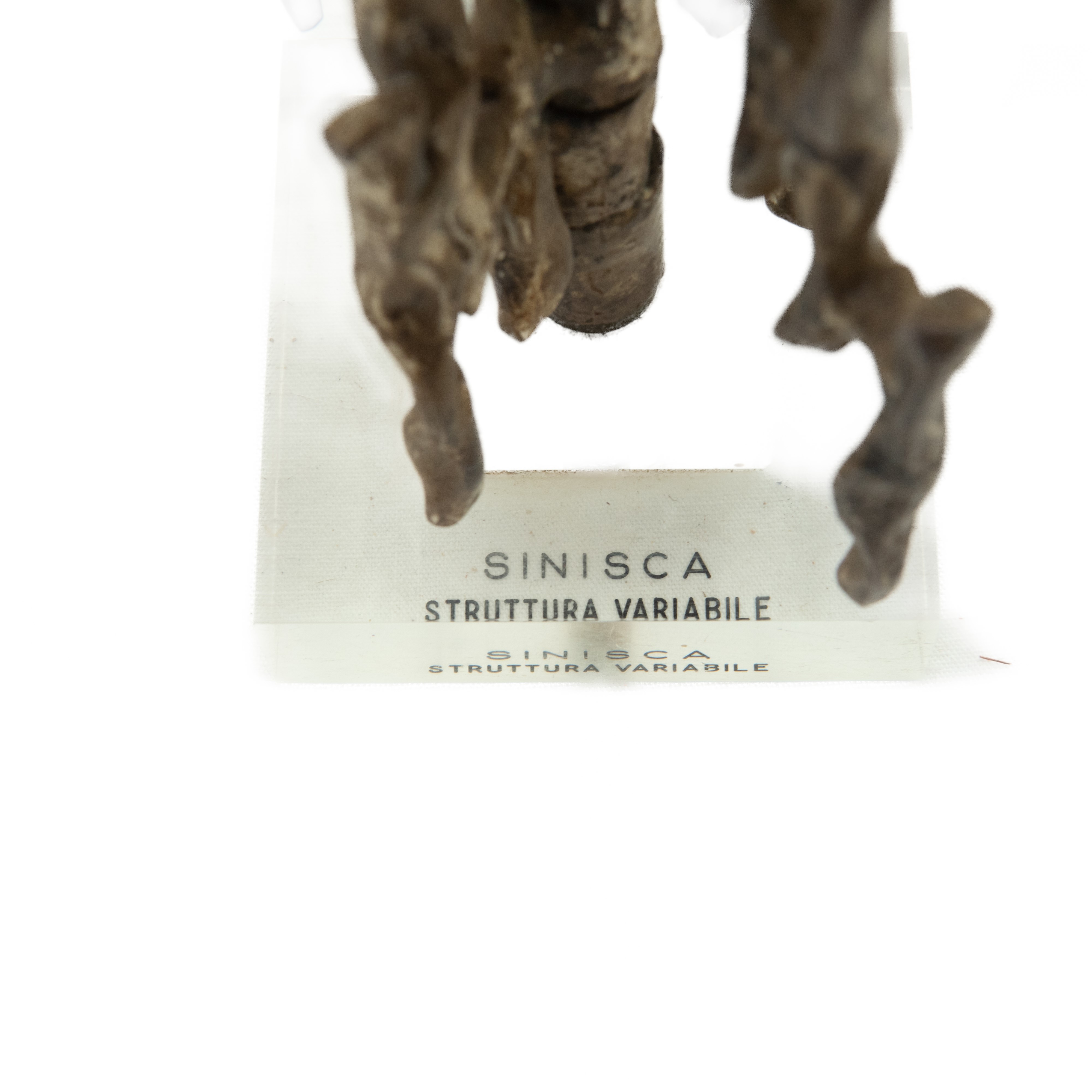 Fabio Sinisca - "struttura Variabile " , Scultura Concettuale in Bronzo