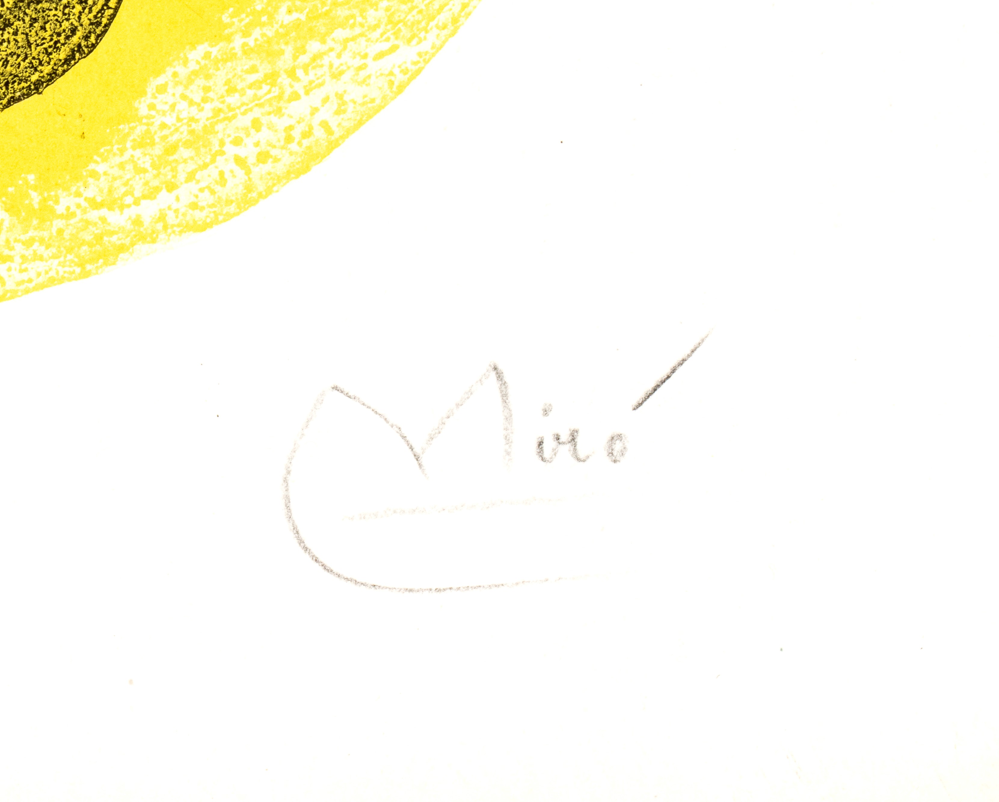 Joan Mirò - Jaune Et Vert