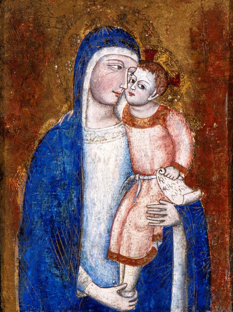 Ambrogio Lorenzetti - Madonna con Bambino