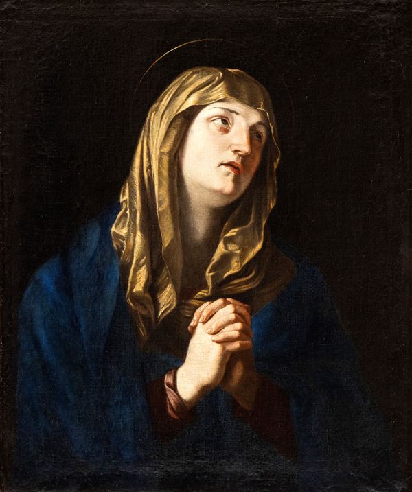 Artista napoletano, met&#224; XVII secolo - Praying Virgin