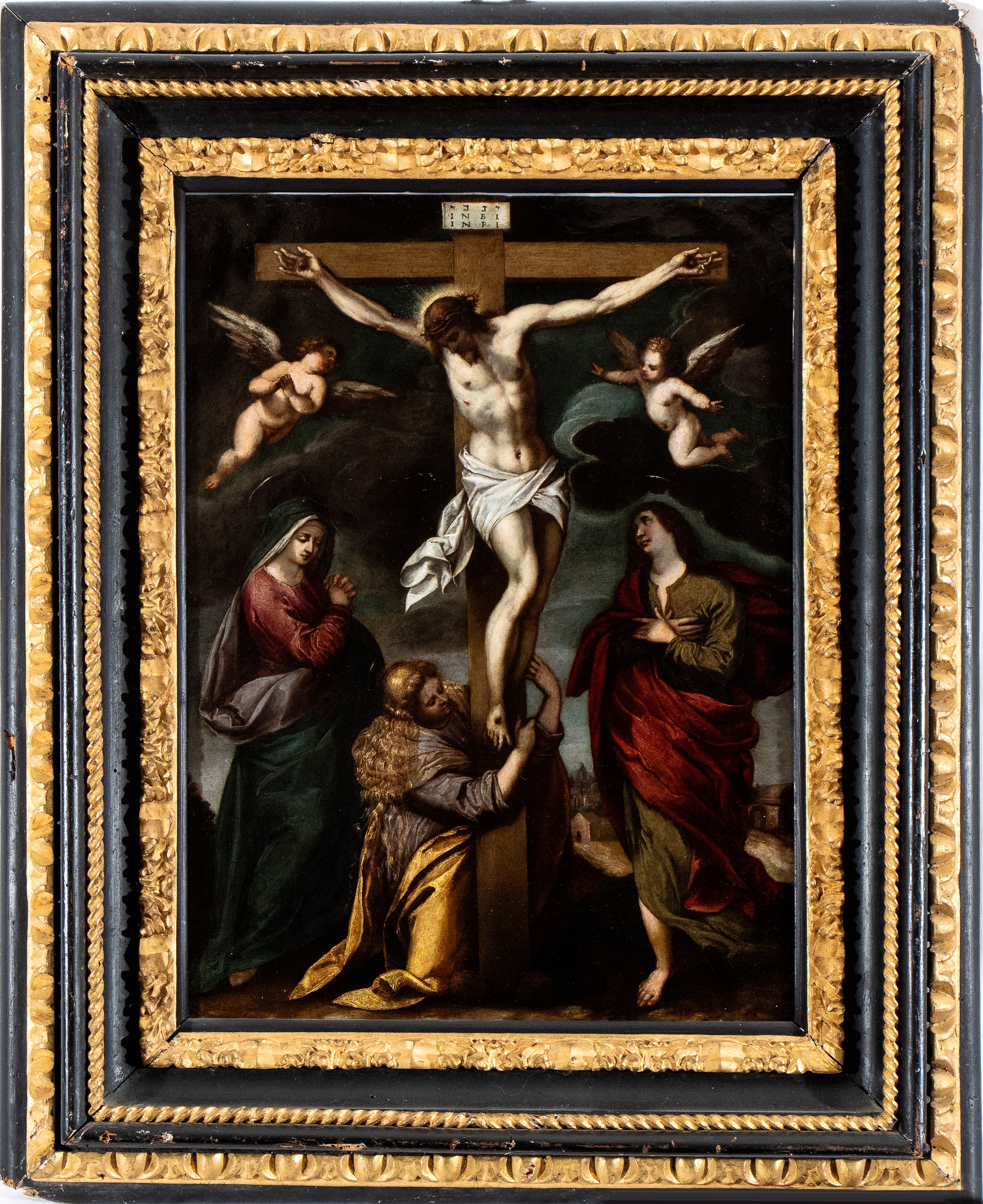 Jacopo Negretti Palma il Giovane - Crocifissione